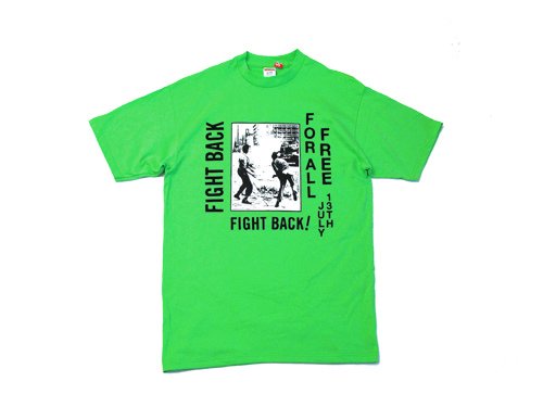 supreme 2009ss fight back Tシャツ