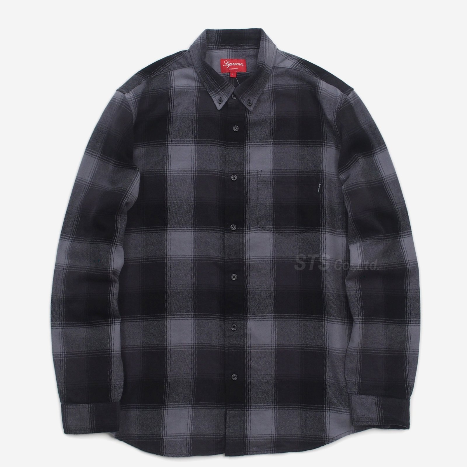 木造 supreme Shadow Plaid Flannel Shirt XL | www.kdcow.com