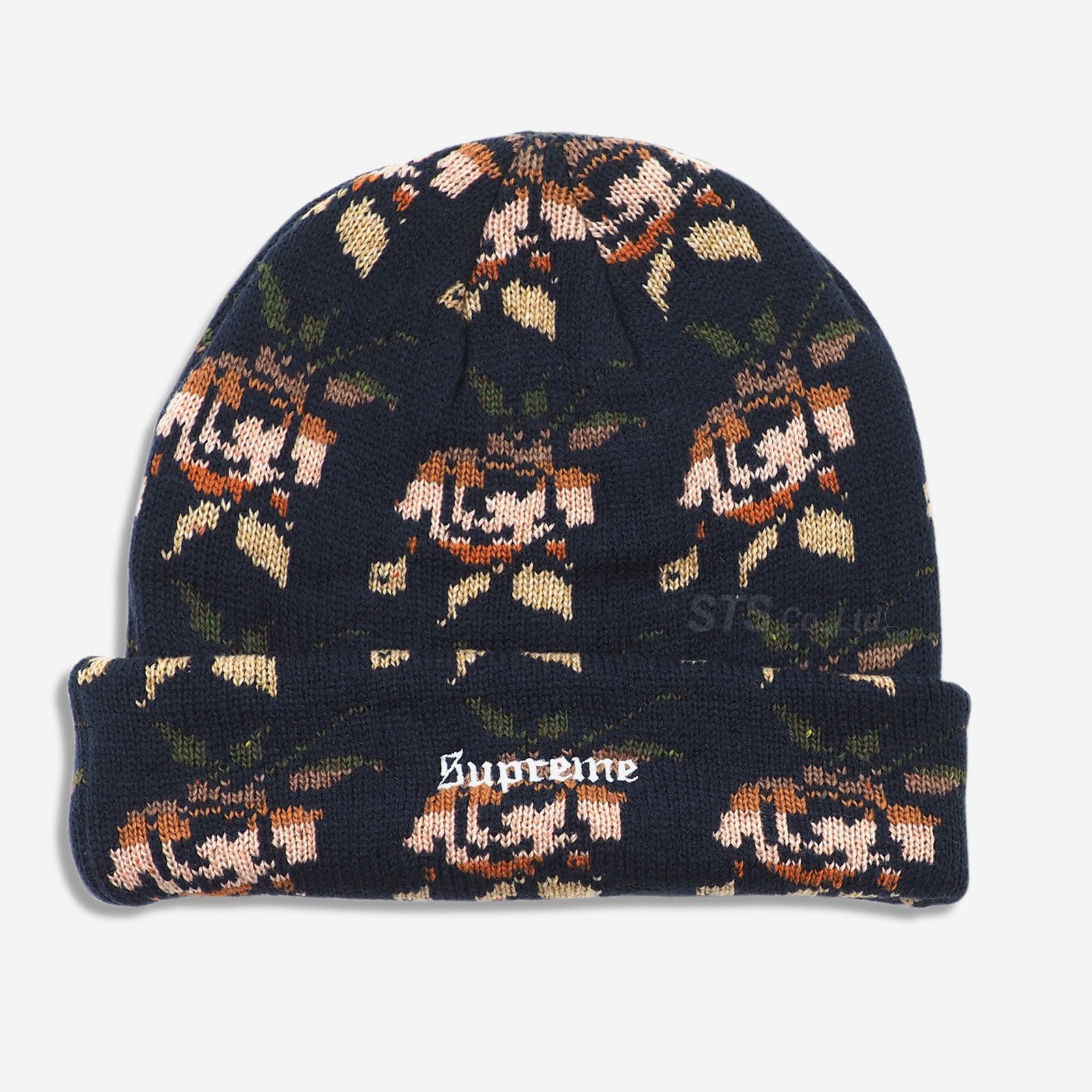 Supreme - Rose Jacquard Beanie - UG.SHAFT