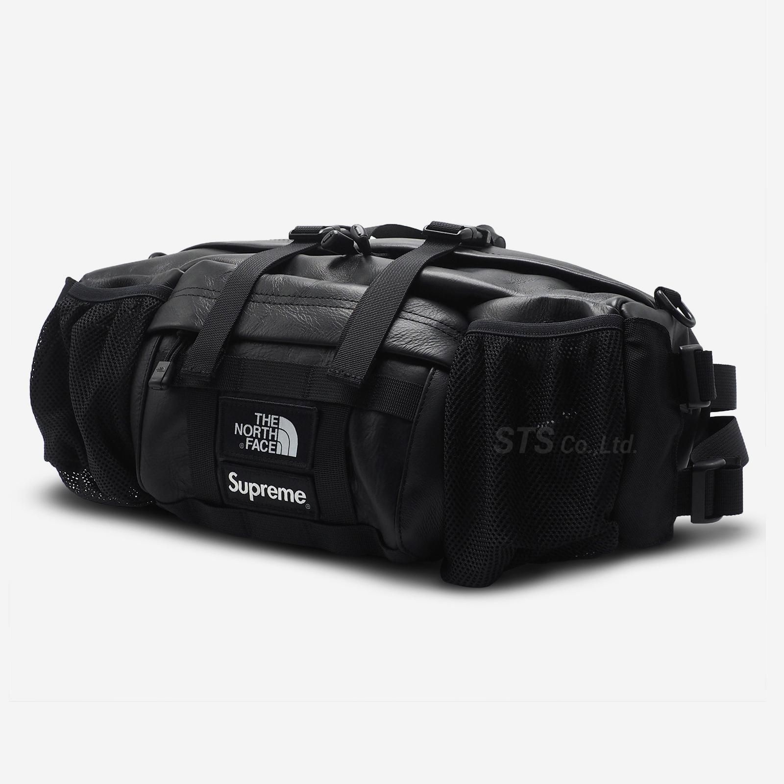 Supreme TNF Leather Mountain Waist Bag