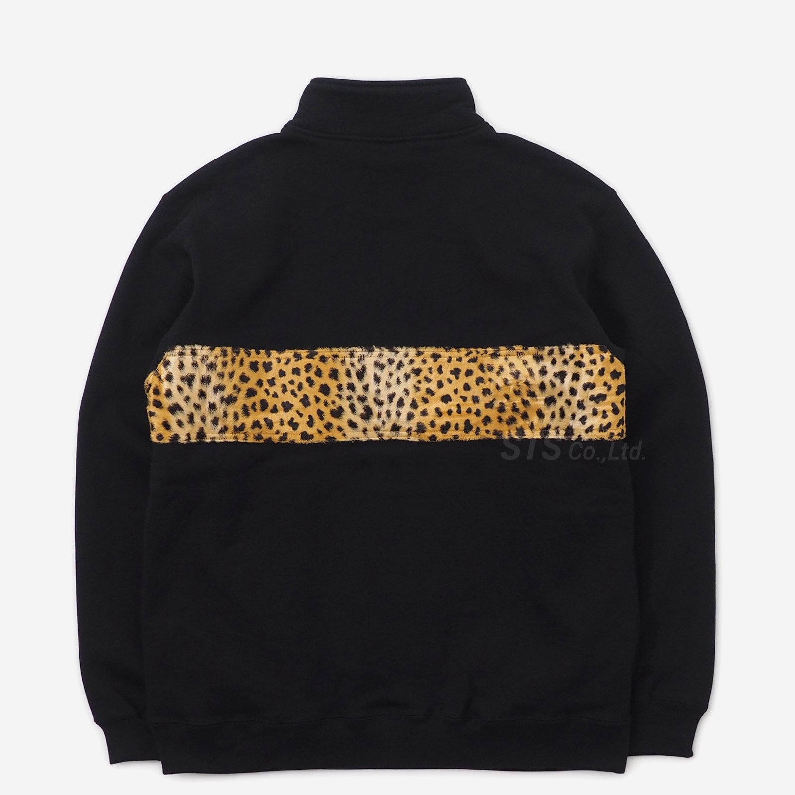 Supreme - Leopard Panel Half Zip Sweatshirt - UG.SHAFT