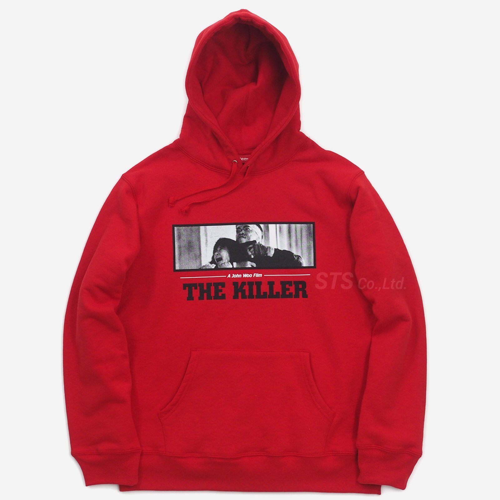 supreme  the killer hooded sweatshirt