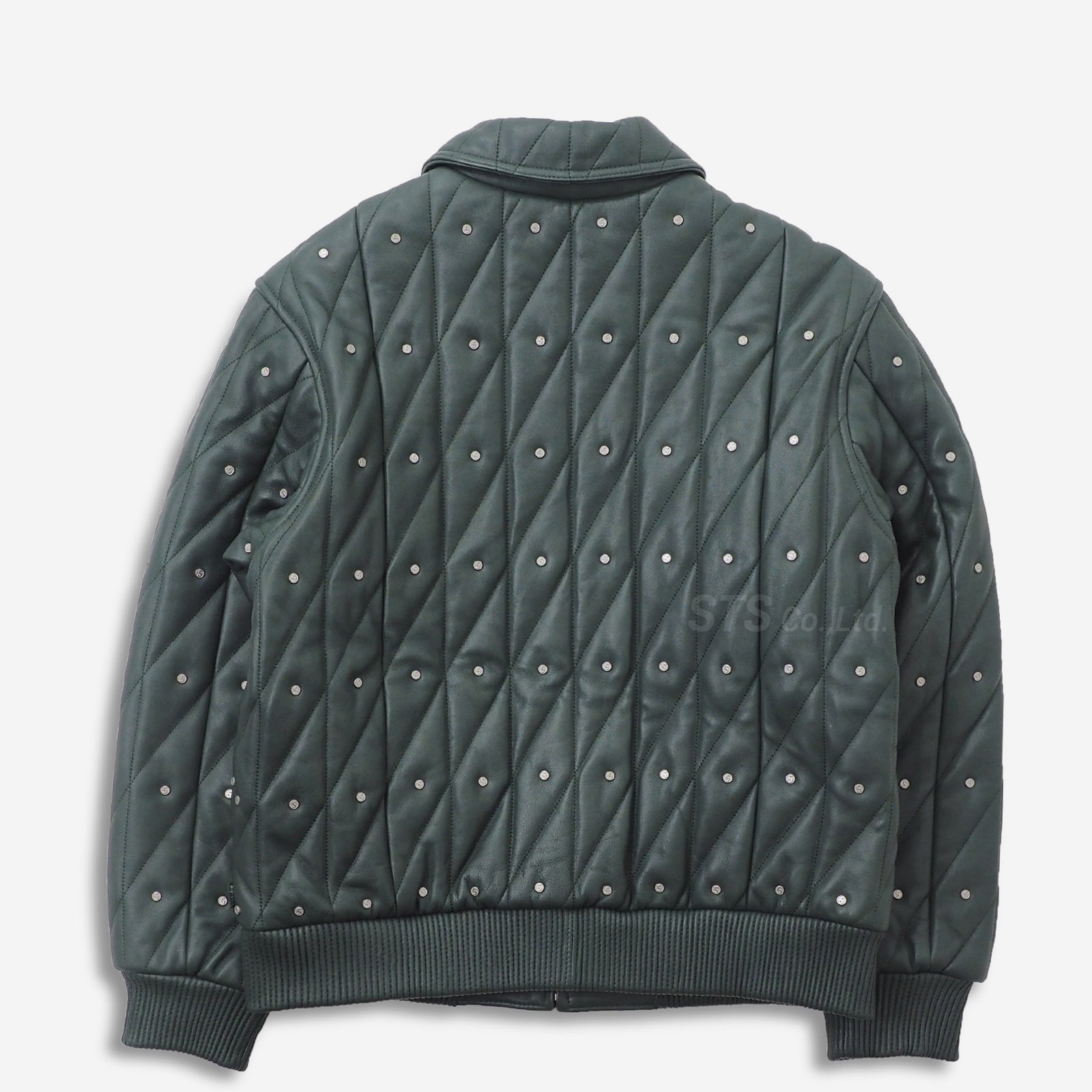 Supreme - Quilted Studded Leather Jacket - UG.SHAFT