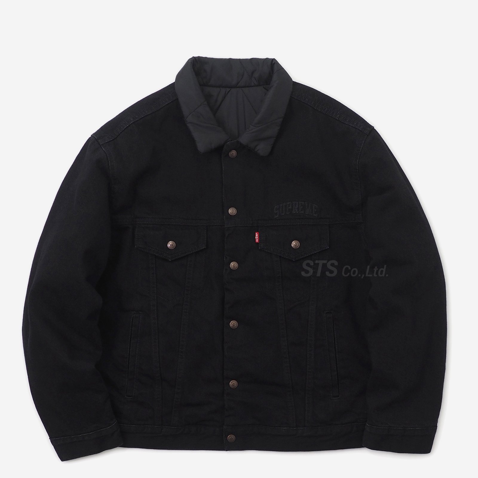 SUPREME Levis Quilted Reversible TruckerGジャン/デニムジャケット