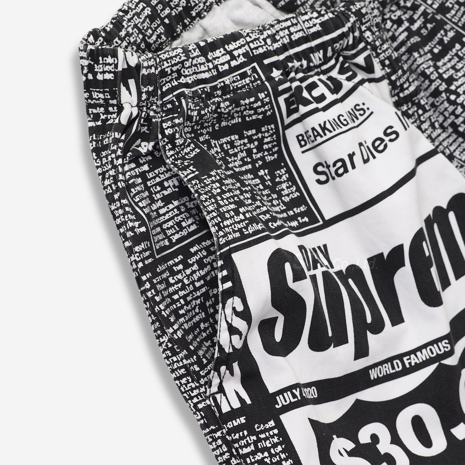 Supreme - Newsprint Skate Pant - UG.SHAFT