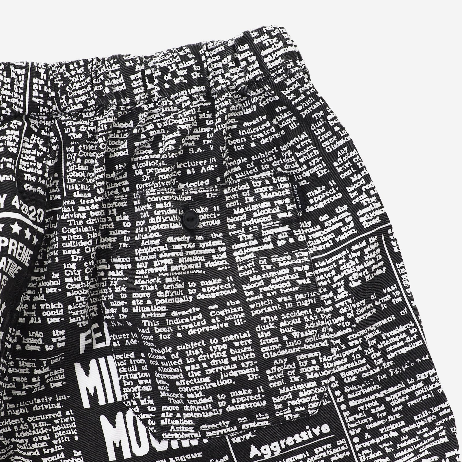 Supreme - Newsprint Skate Pant - UG.SHAFT