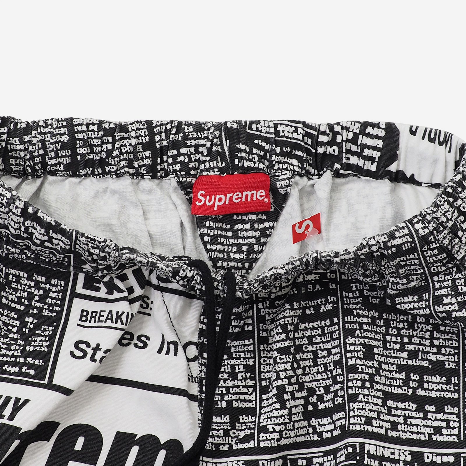 Supreme - Newsprint Skate Pant - UG.SHAFT