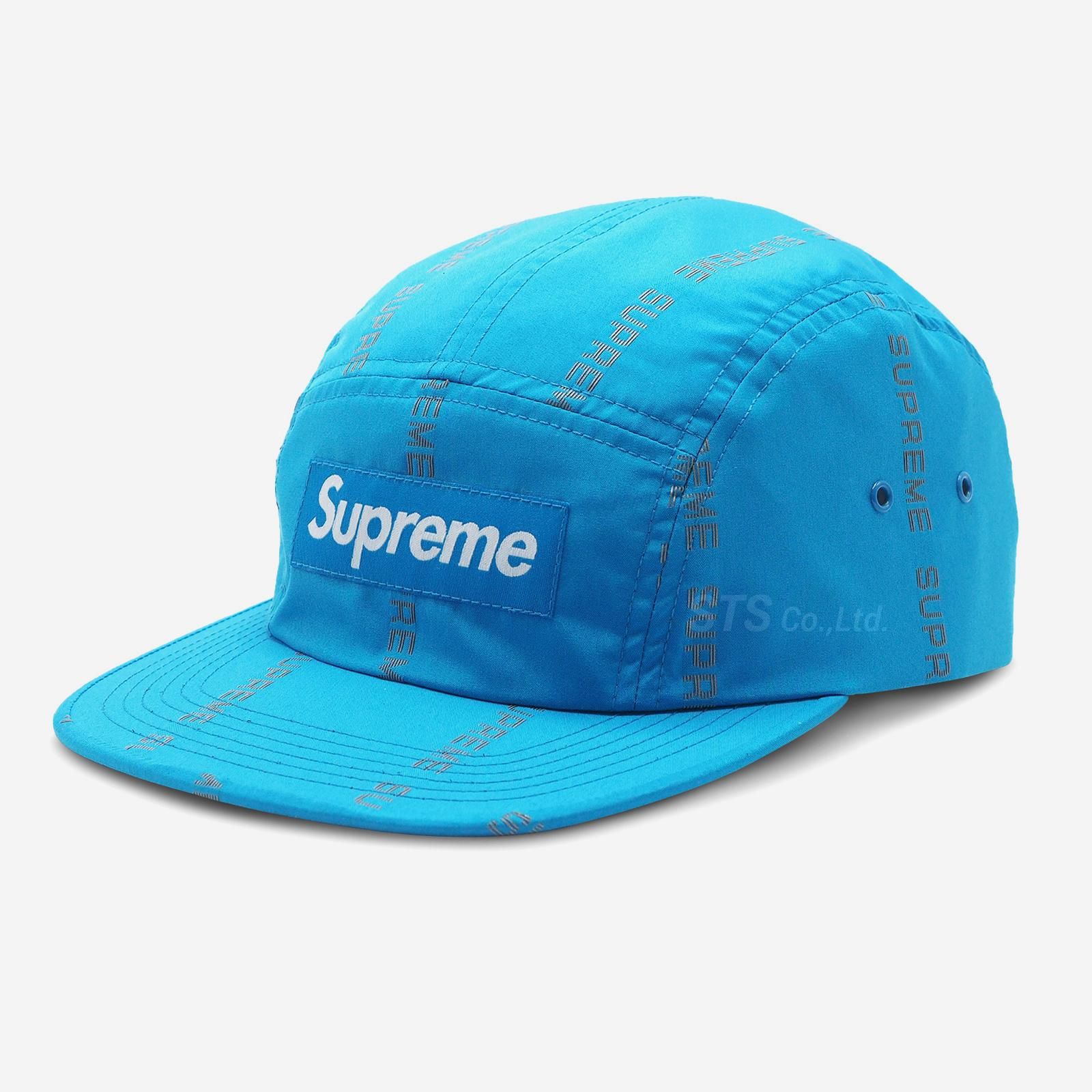 Supreme - Reflective Text Camp Cap - UG.SHAFT