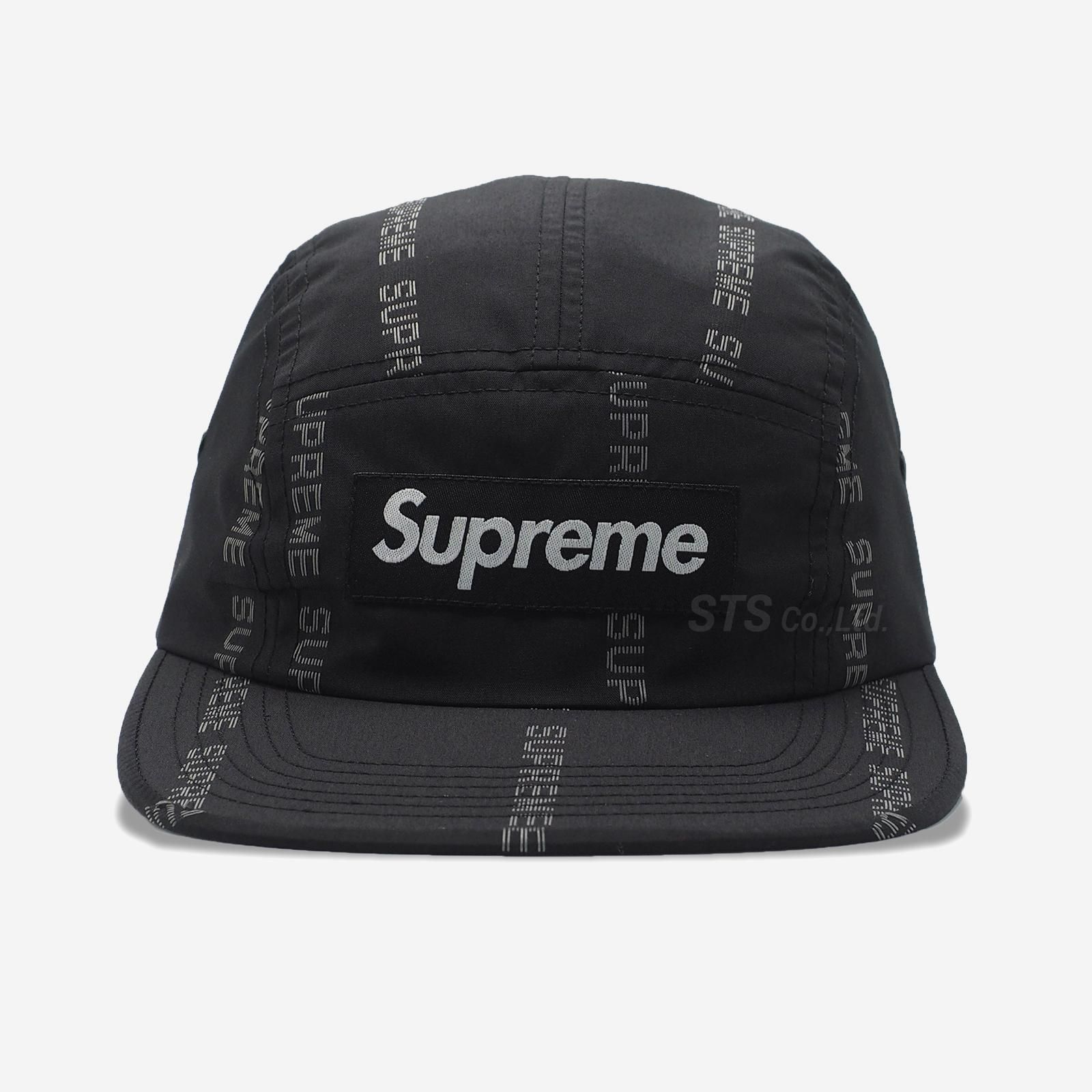 Supreme - Reflective Text Camp Cap - UG.SHAFT Supreme - Reflective Text Camp Cap - UG.SHAFT