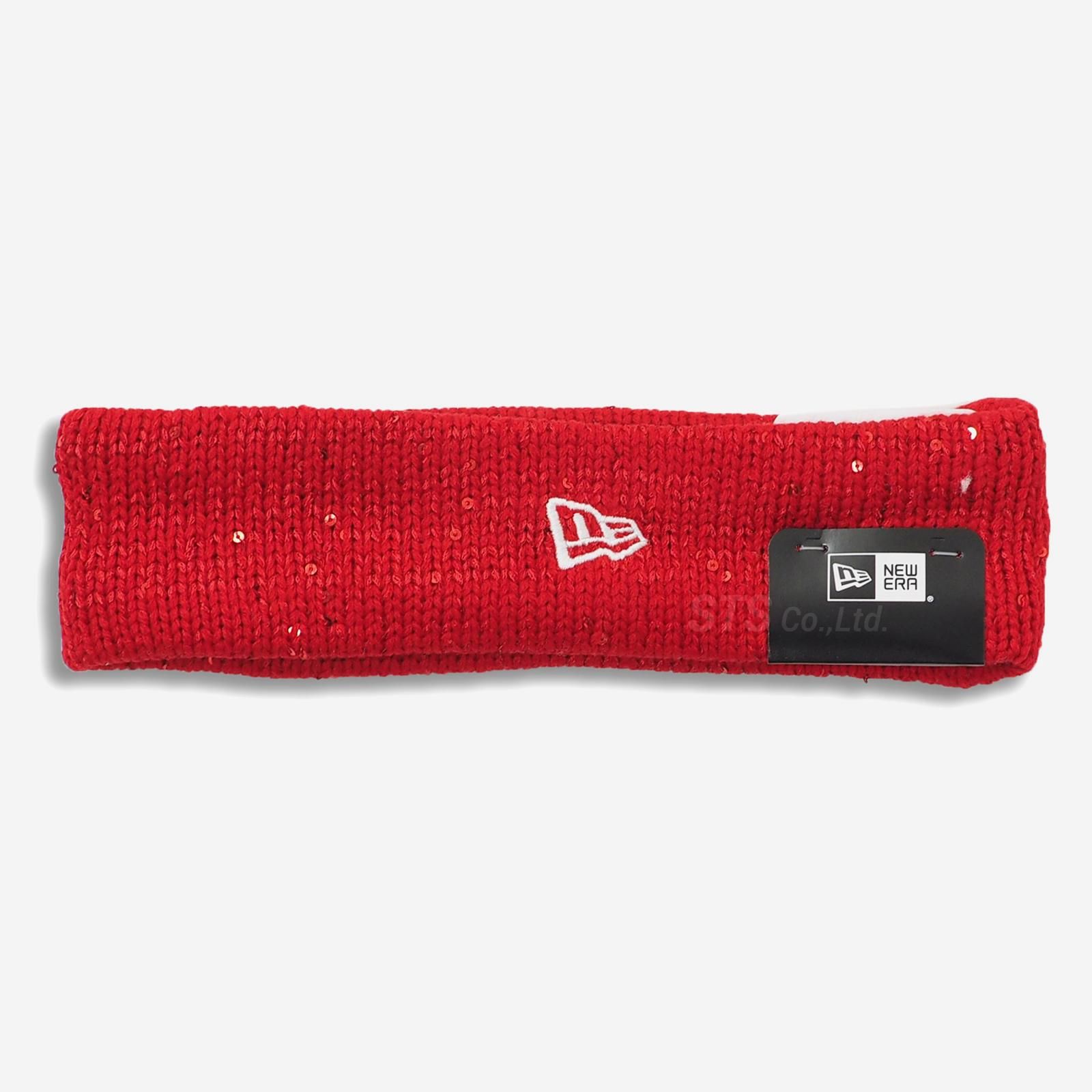 Supreme - New Era Sequin Arc Logo Headband - UG.SHAFT