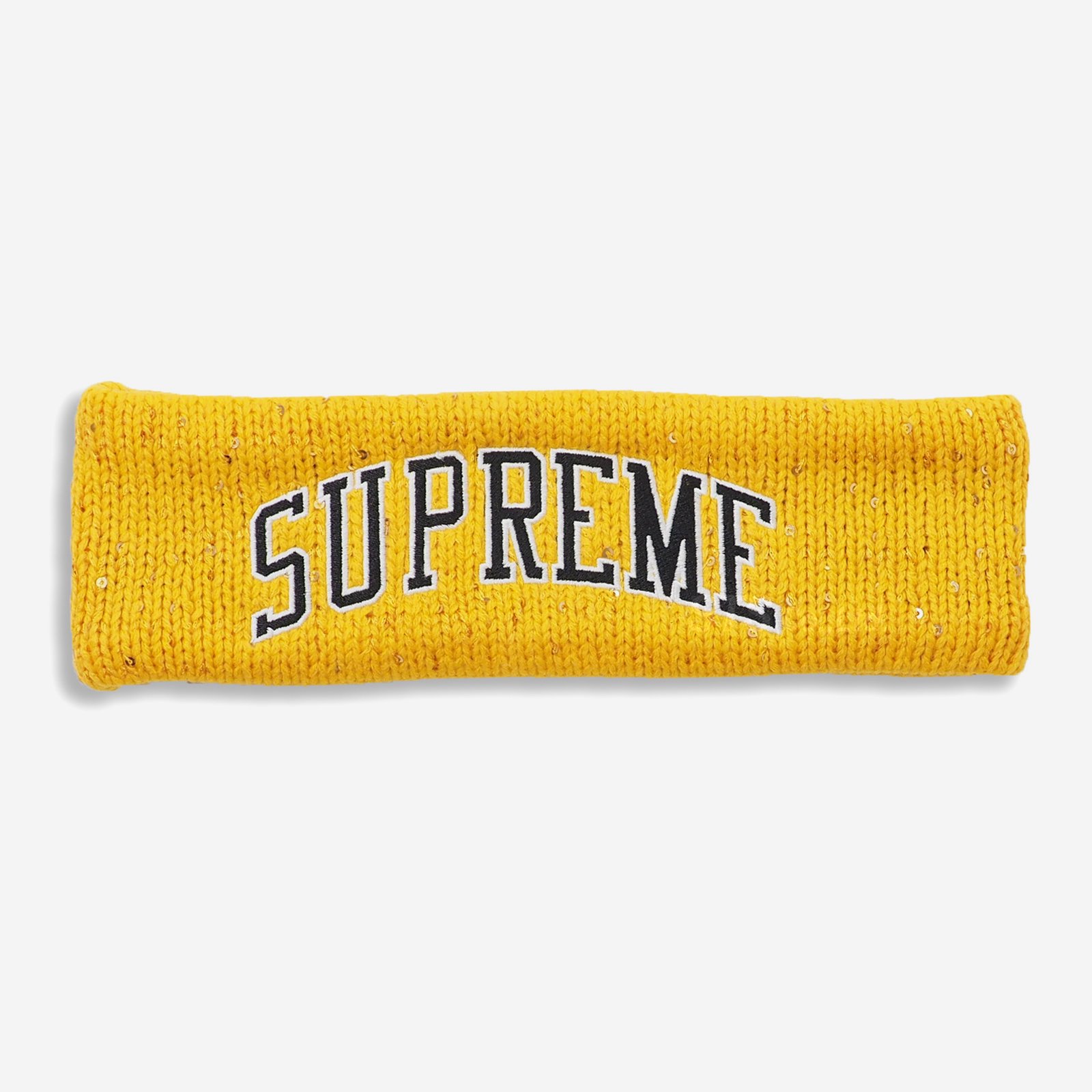 Supreme - New Era Sequin Arc Logo Headband - UG.SHAFT