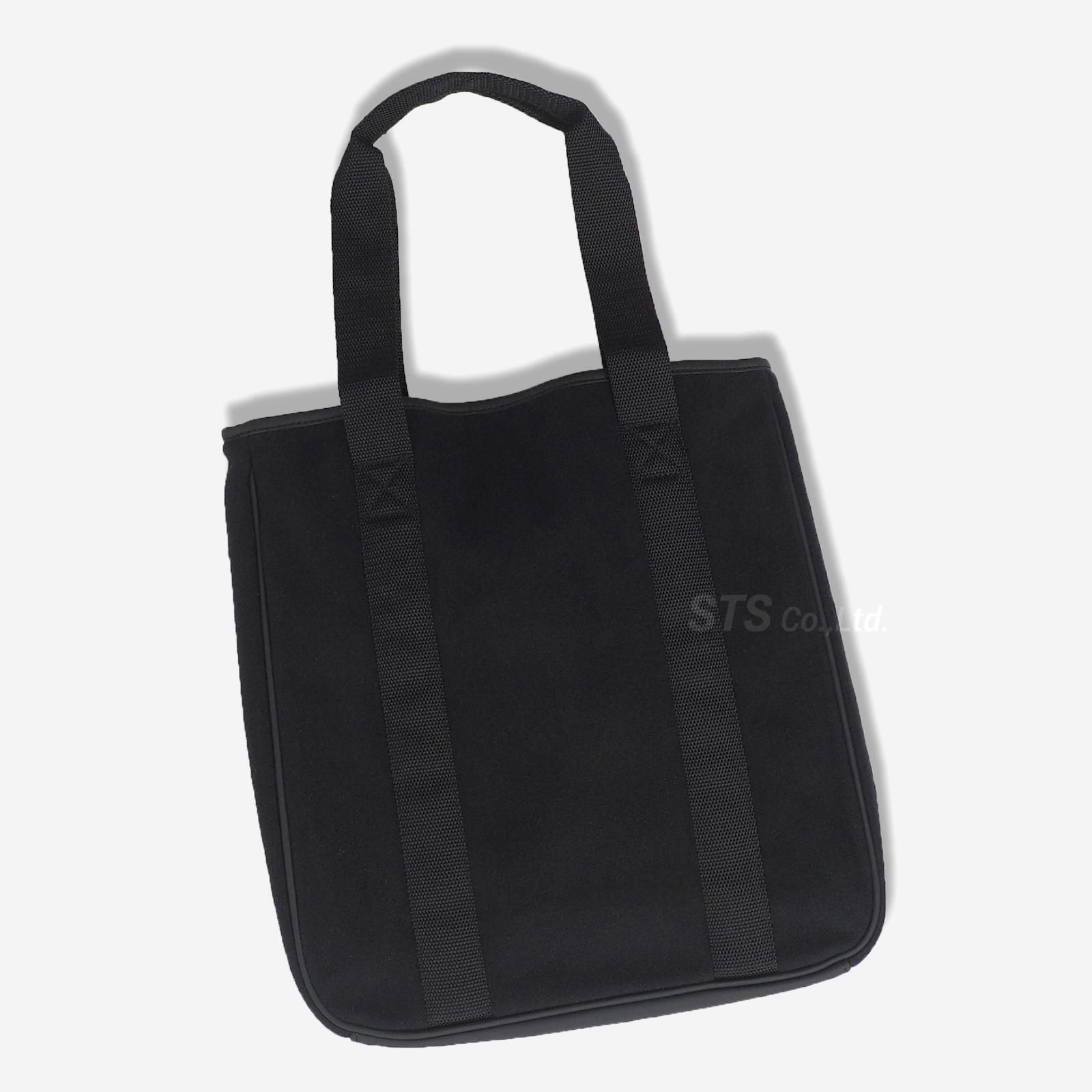 Supreme polartec tote black トートバック 黒