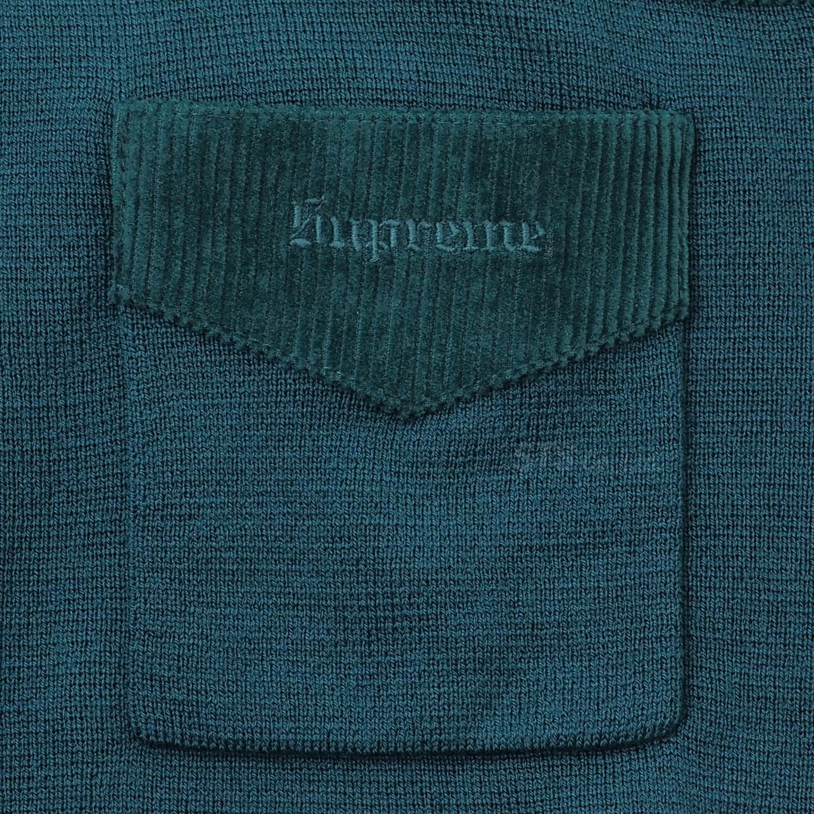 Supreme - Corduroy Detailed Zip Sweater - UG.SHAFT