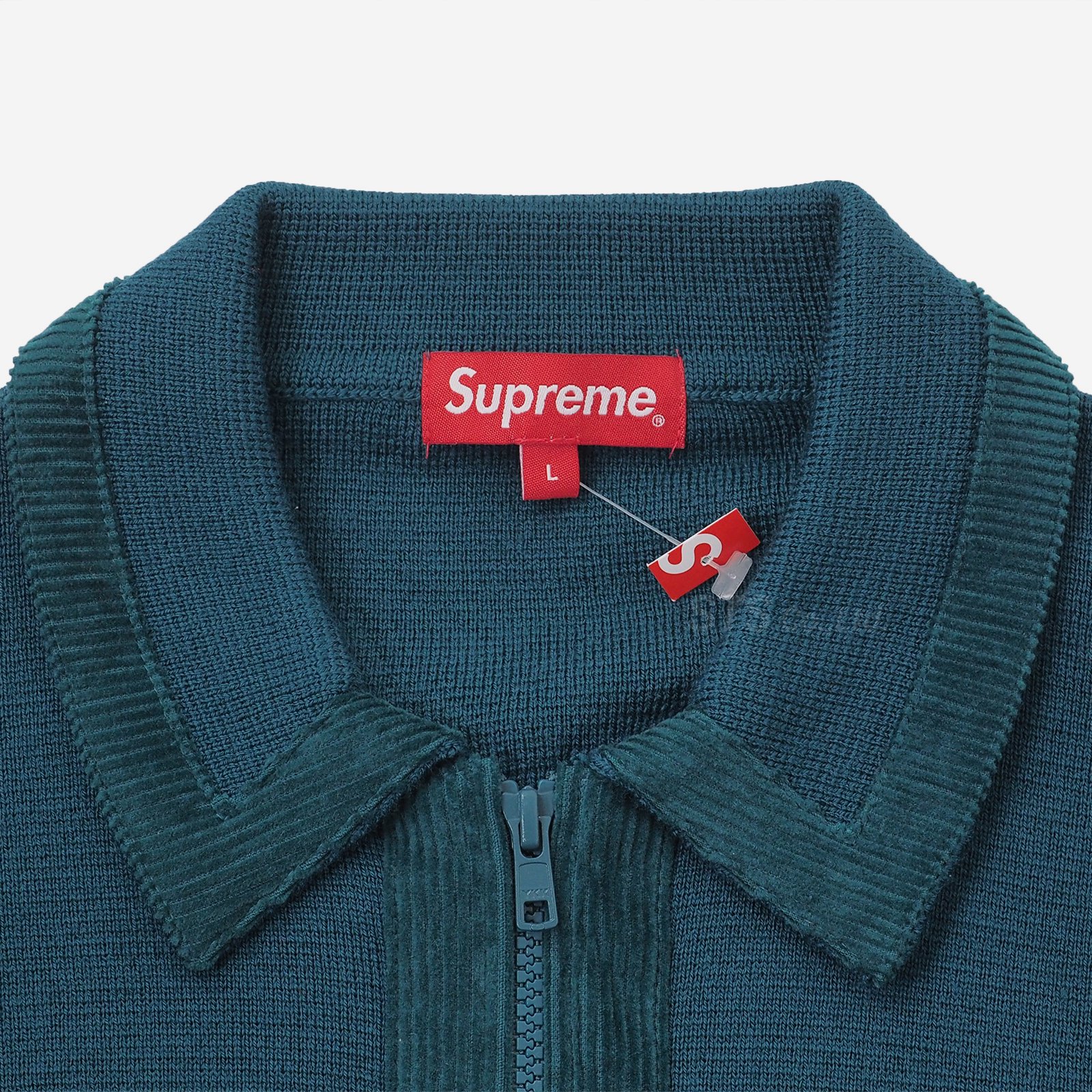 Supreme - Corduroy Detailed Zip Sweater - UG.SHAFT