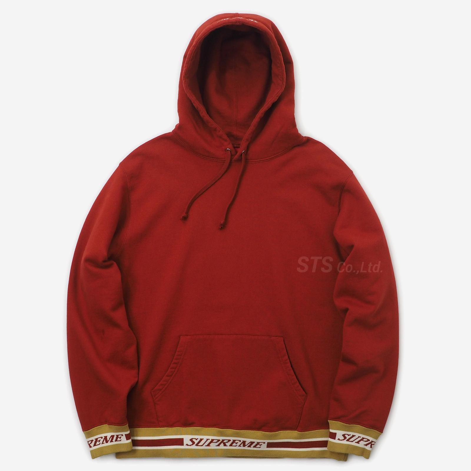 8,496円Supreme Striped Rib Hooded Sweatshirt