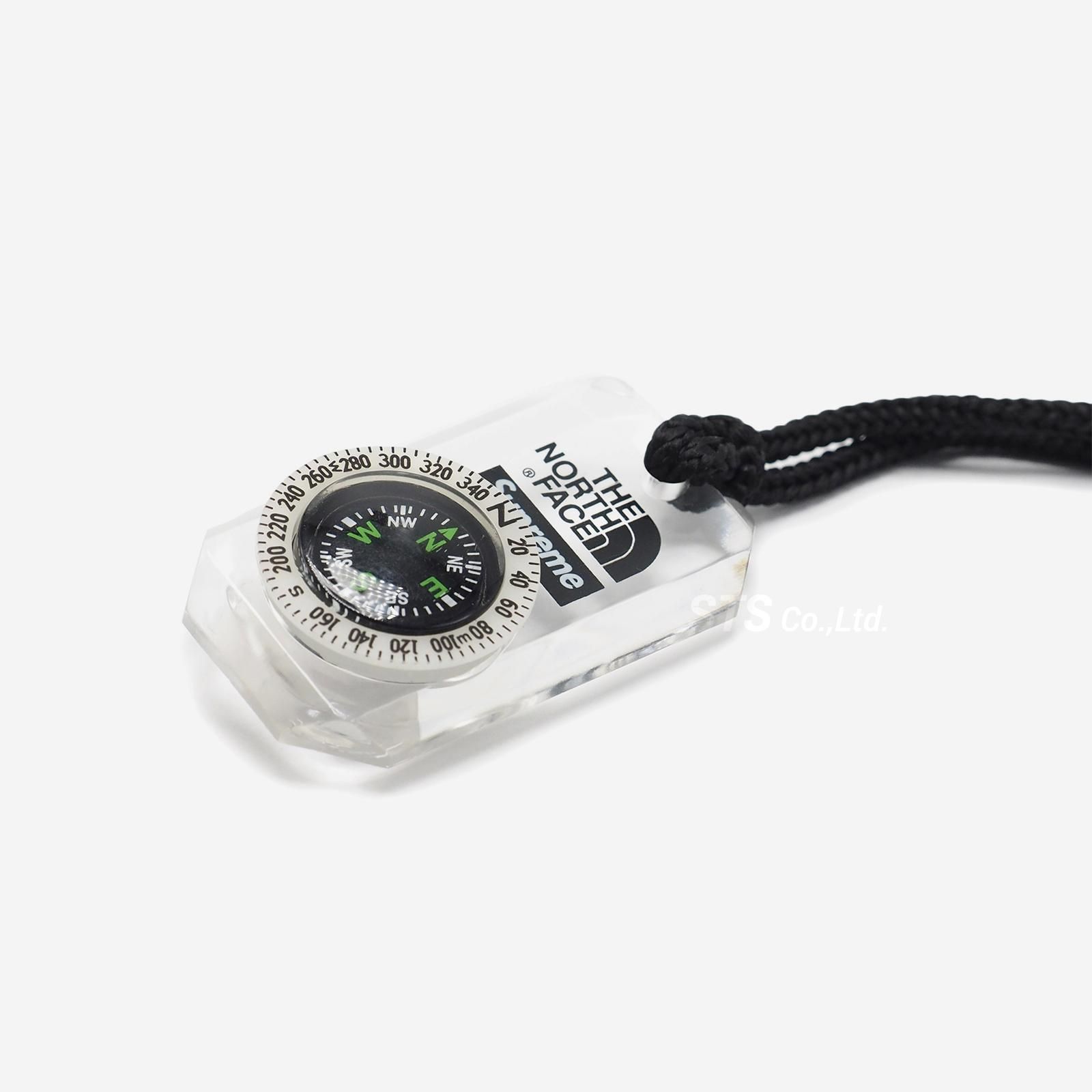 Supreme the north face compass necklace clear on sale