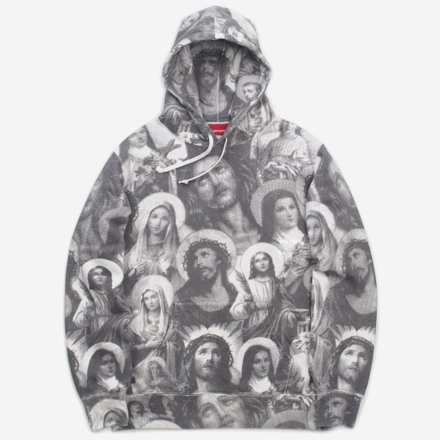 Supreme - Jesus and Mary Hooded Sweatshirt
