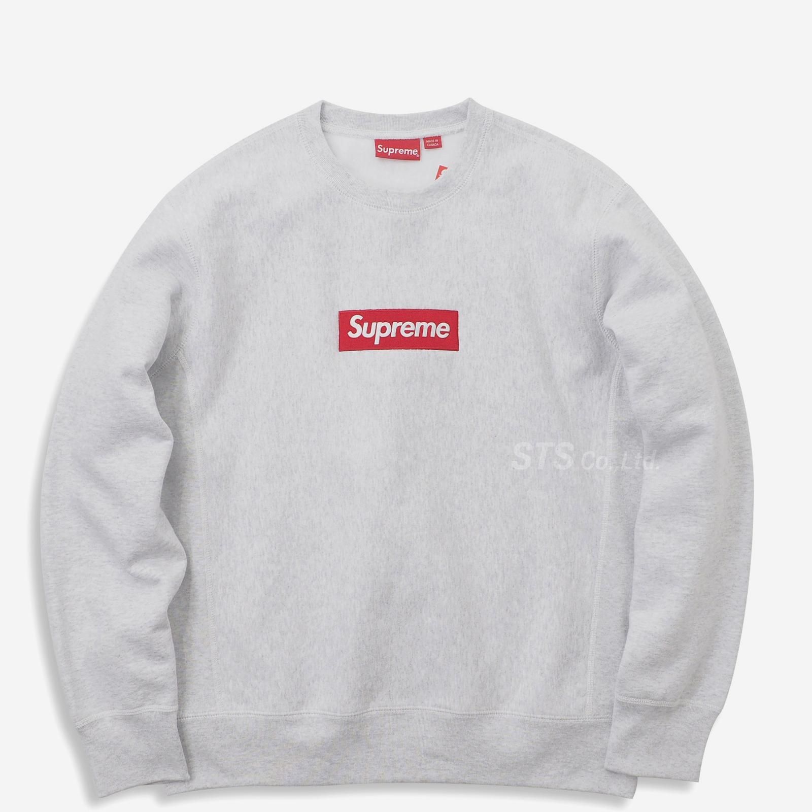 シュプリーム ボックスロゴ クルーネック Supreme Box Logo-