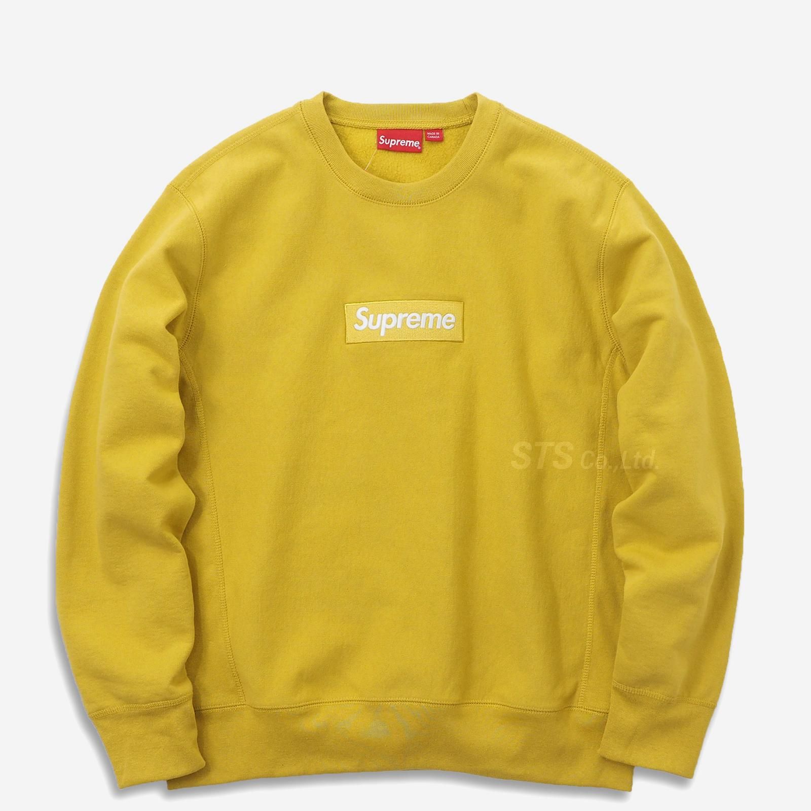 カラーブラックSUPREME18FW Box Logo Crewneck Sweatshirt