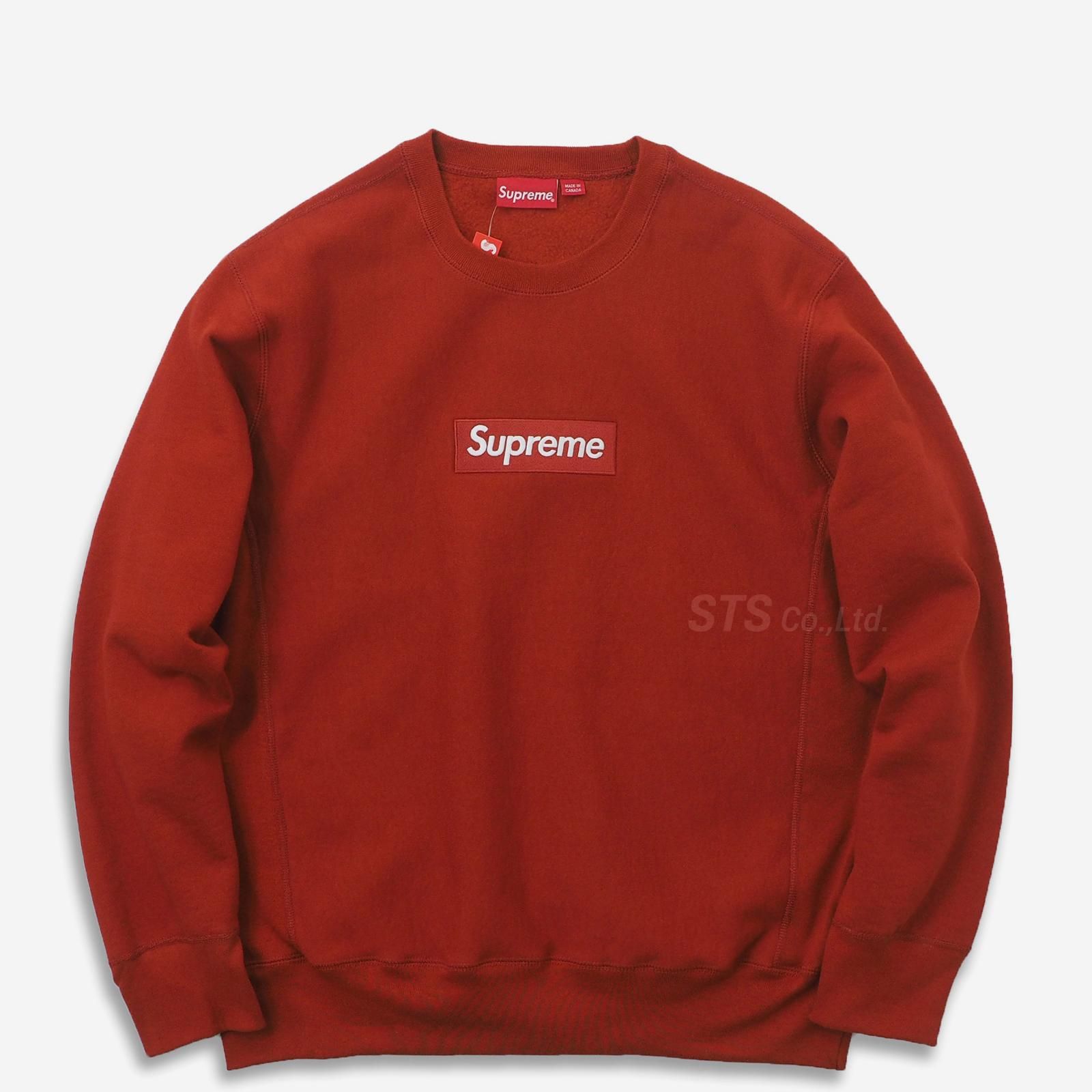 Supreme Box Logo Crewneck BLACK Mサイズ