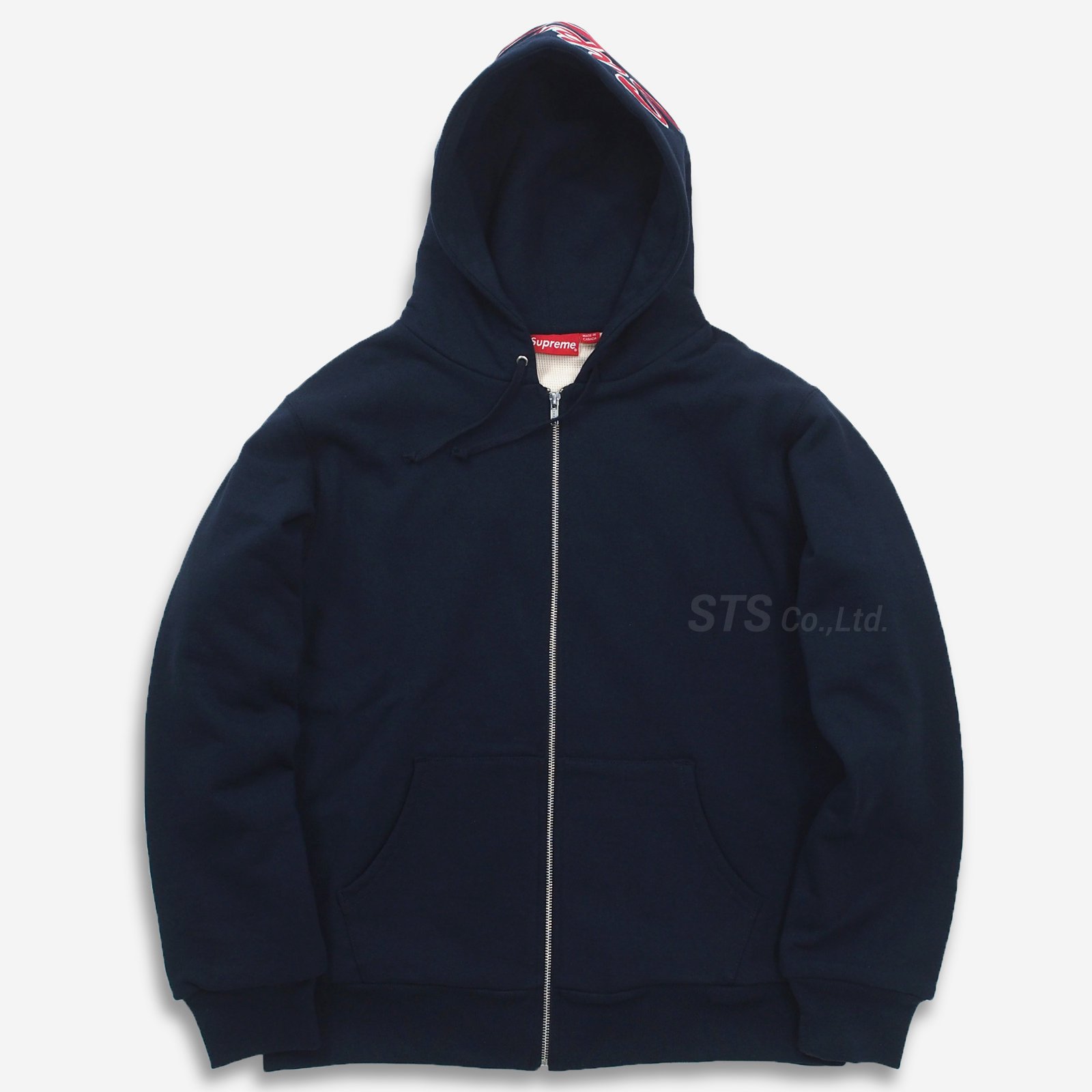 完売 12/15 Supreme Thermal zip sweatshirt - パーカー