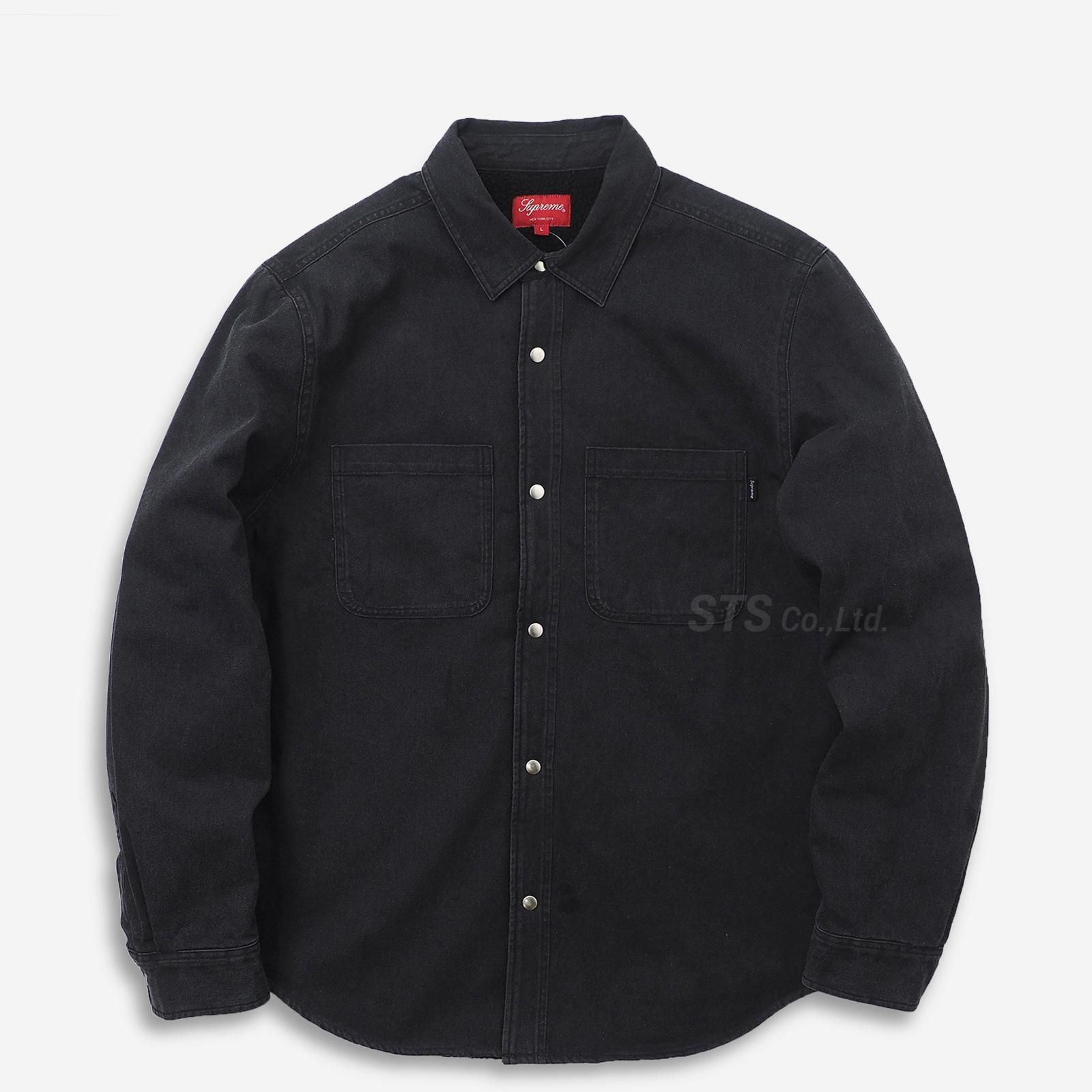 最大68％オフ！ Supreme Sherpa Lined Denim Shirt Mサイズ