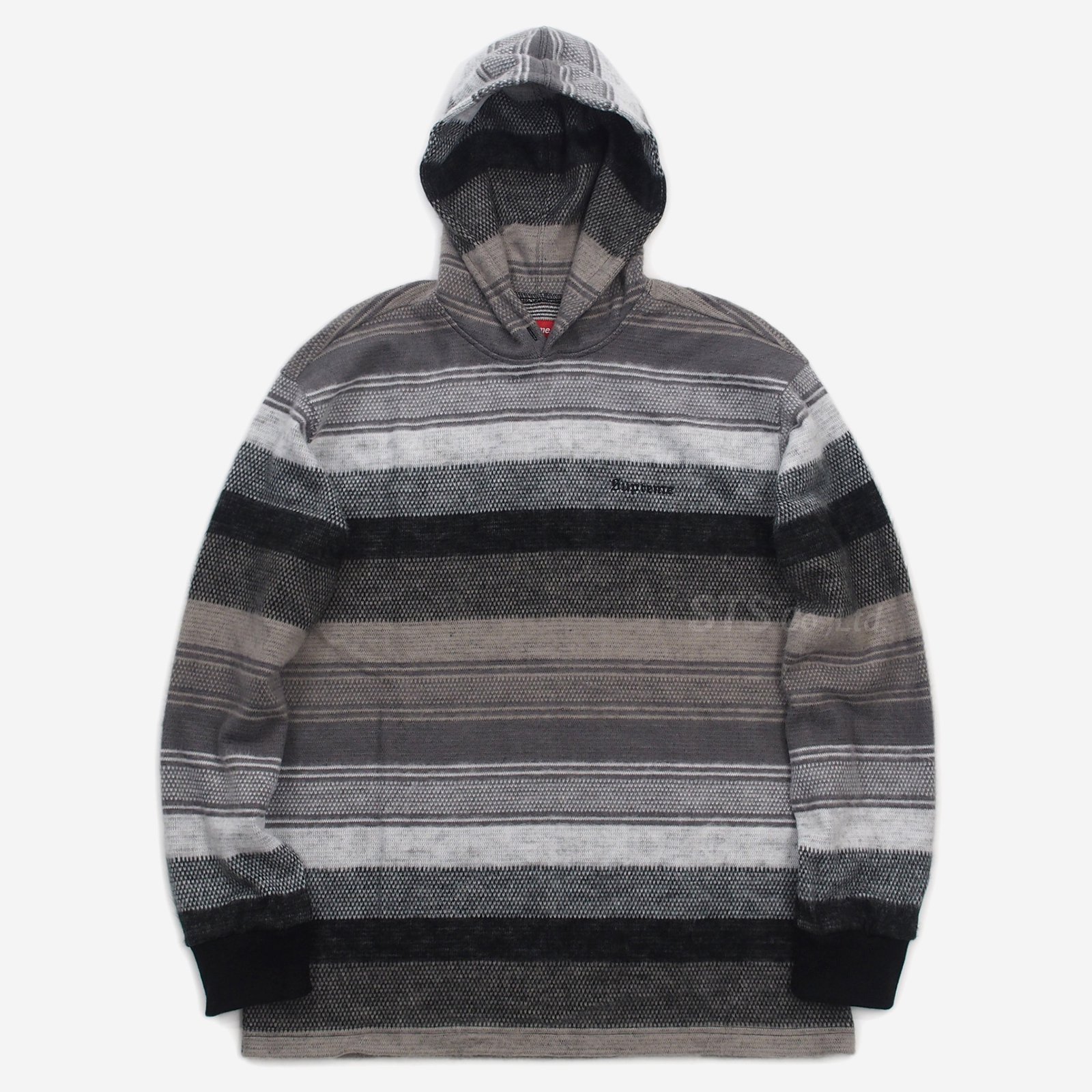 Supreme - Knit Stripe Hooded L/S Top - UG.SHAFT