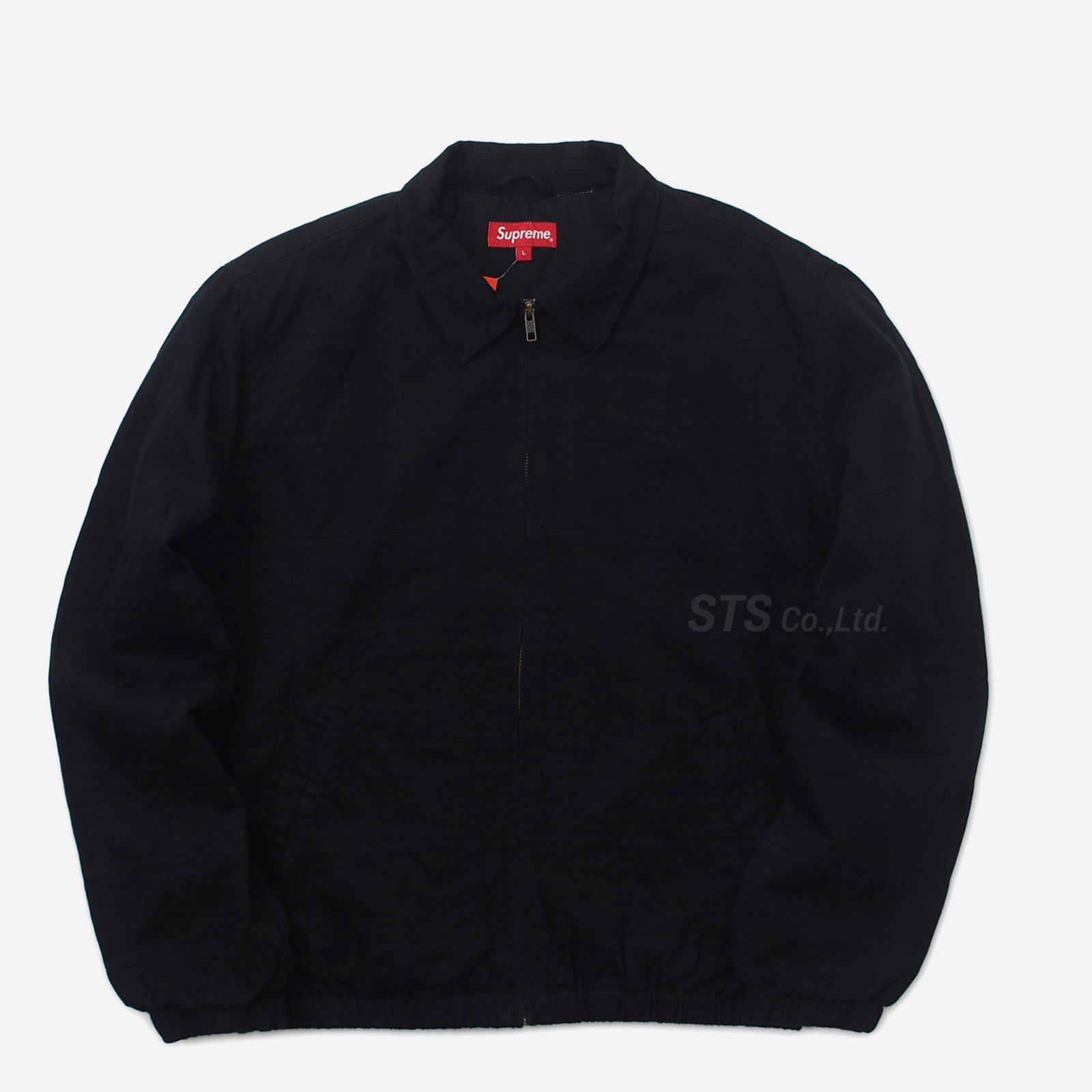 Supreme Patchwork Harrington Jacket 黒XL | hartwellspremium.com