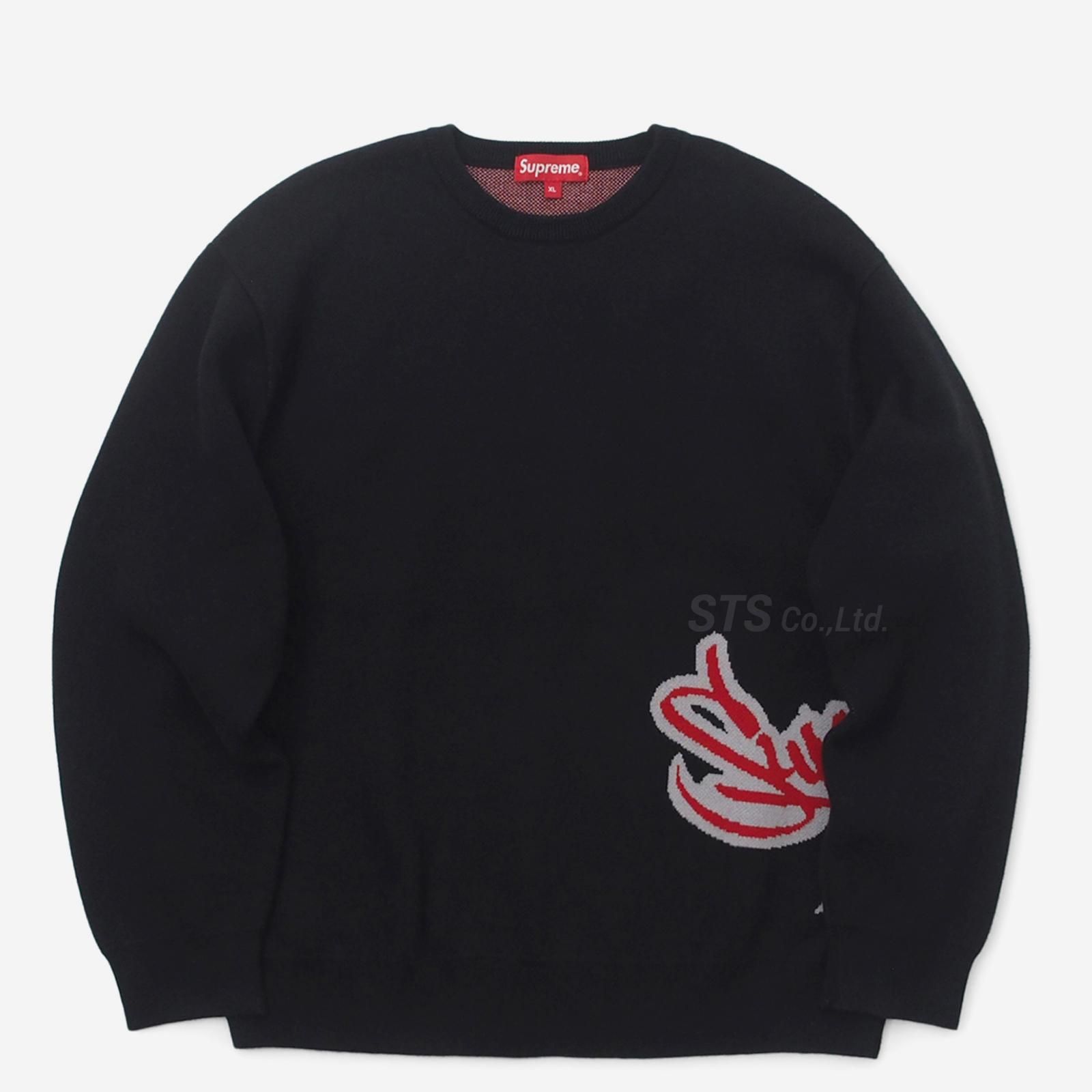 メンズSupreme tag logo sweater