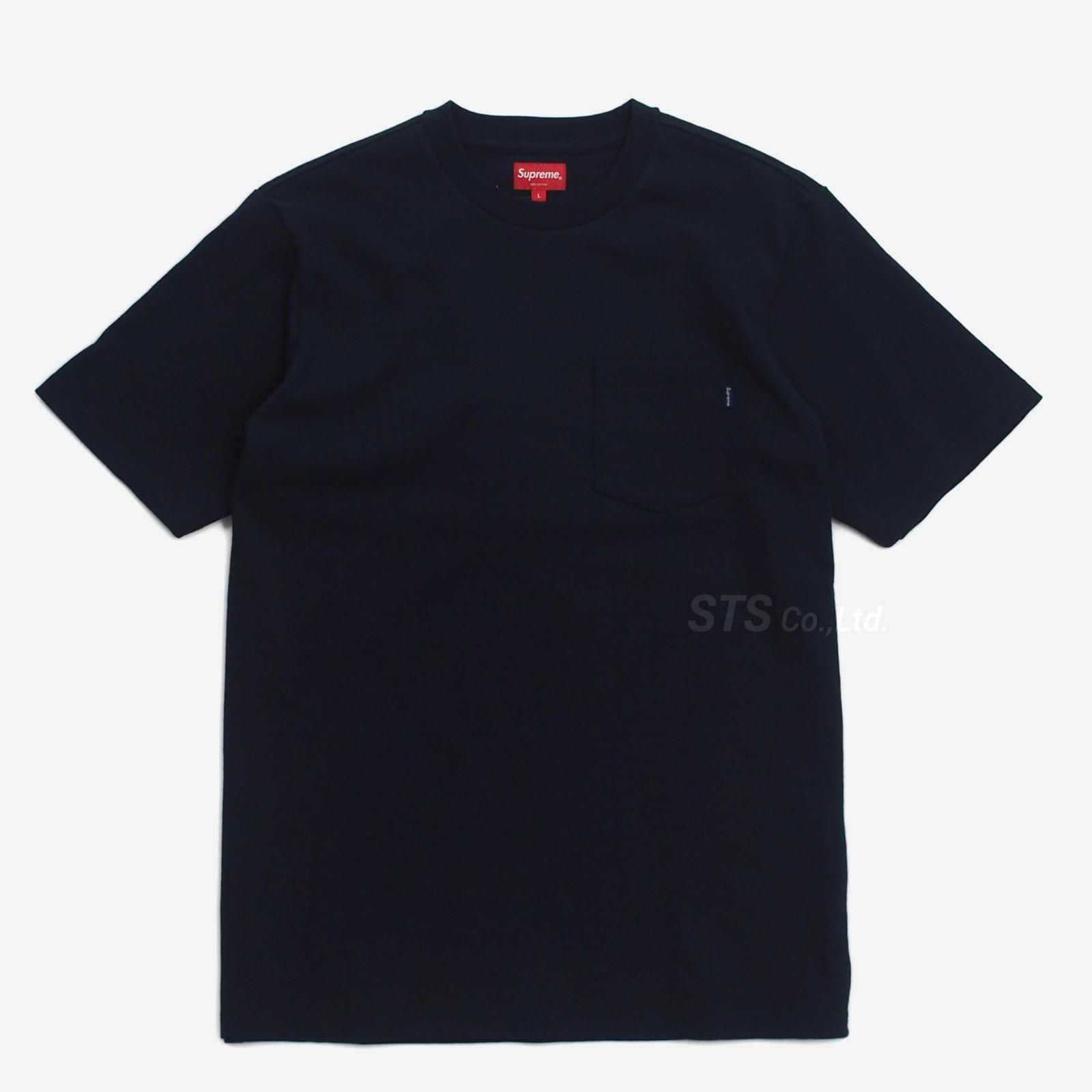 supreme  s/s pocket tee バーガンディ S 19ss