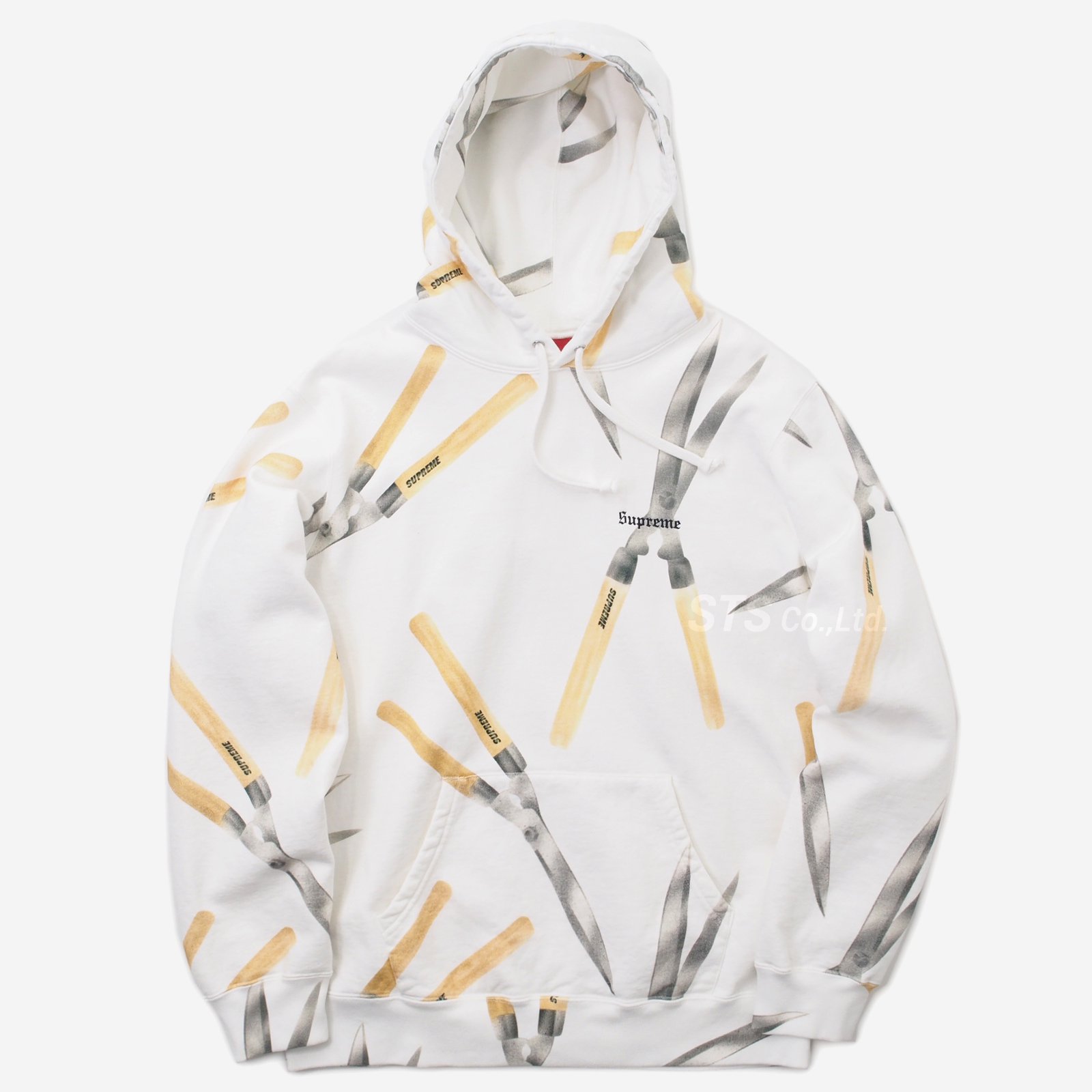 Supreme shears hooded sales sweatshirt