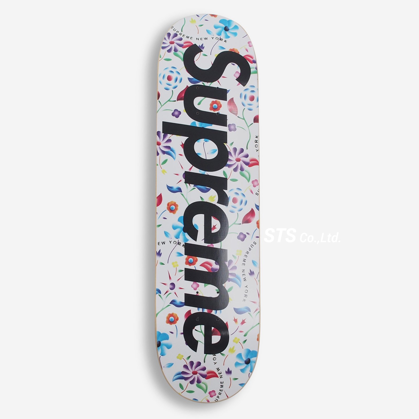 supreme Airbrushed Floral Skateboard 白 - スケートボード
