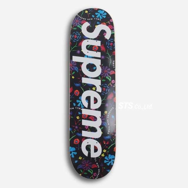 Supreme - Airbrushed Floral Skateboard