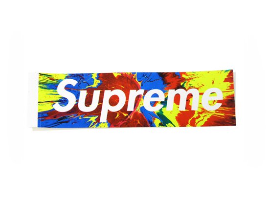 Supreme - Damien Hirst Box Logo Sticker #2 - UG.SHAFT