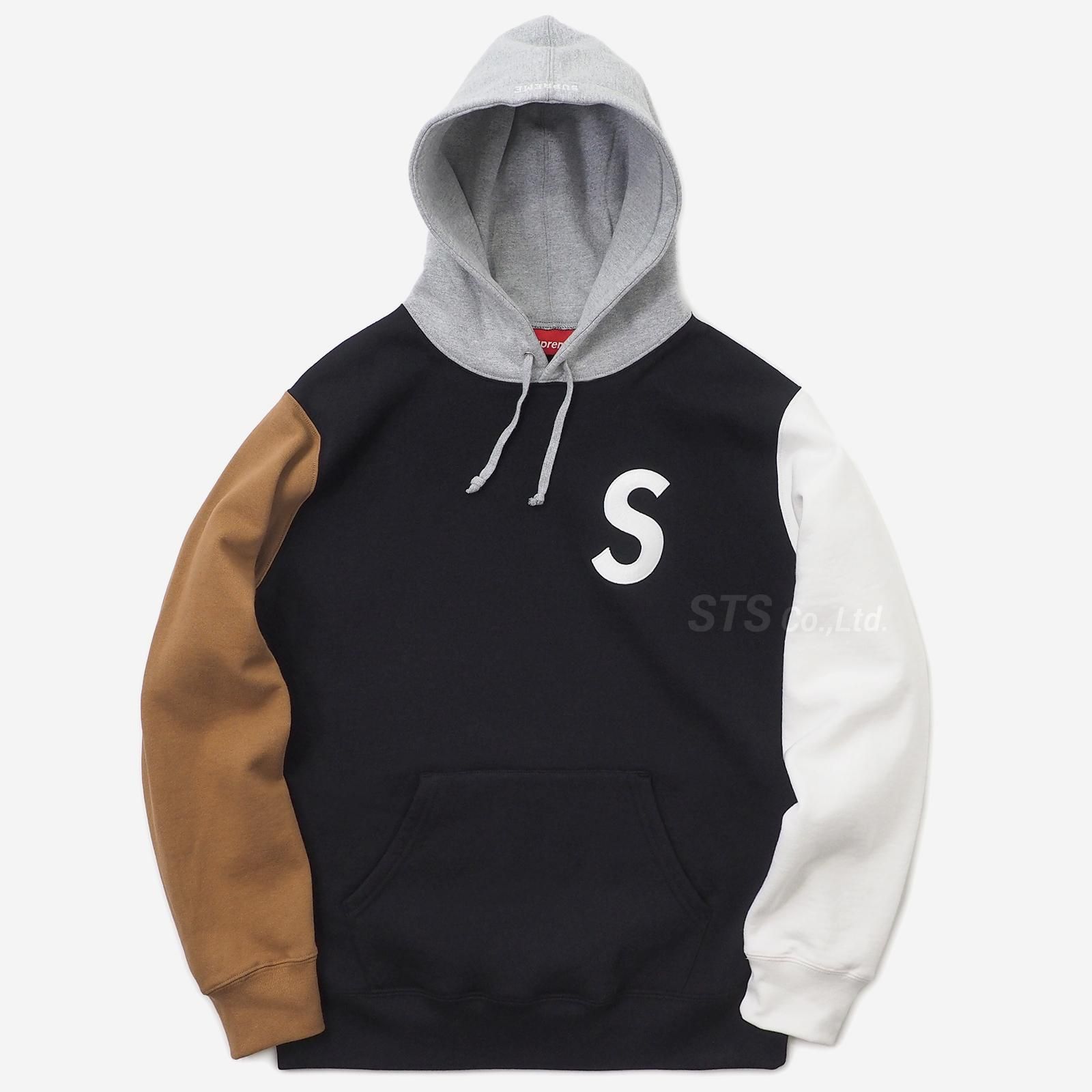 S Logo Colorblocked Hooded supremeパーカー-