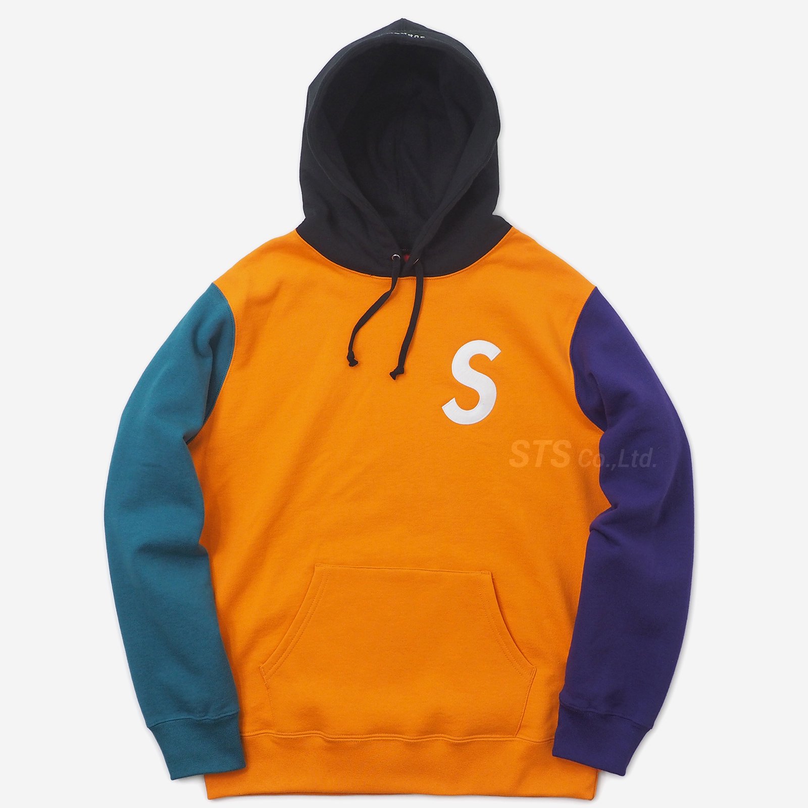 Supreme - S Logo Colorblocked Hooded Sweatshirt - UG.SHAFT