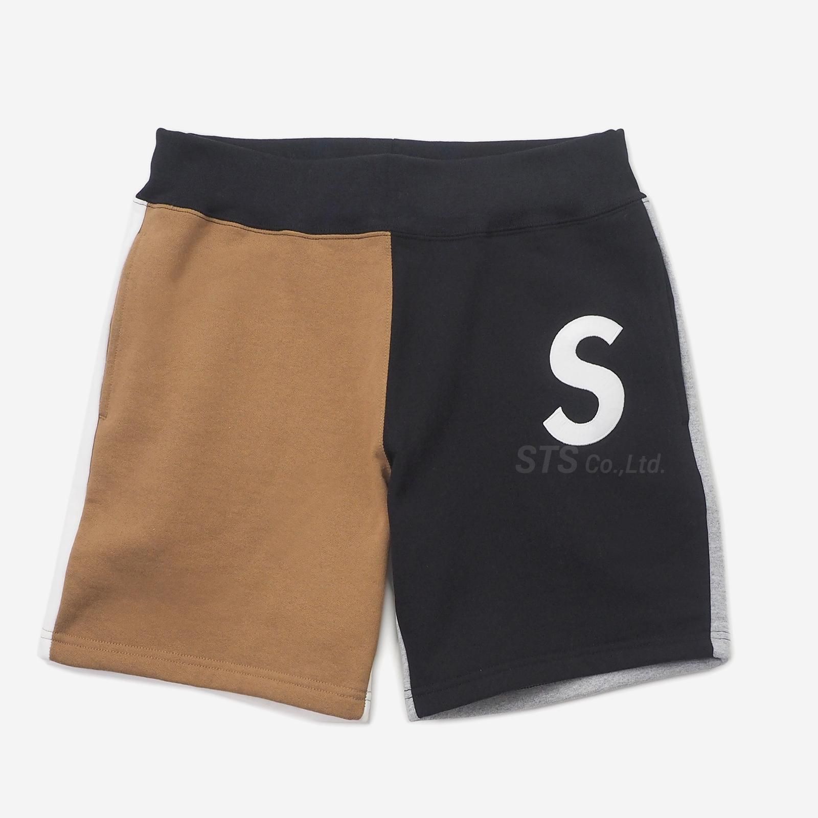 supreme S Logo Colorblocked Sweatshort