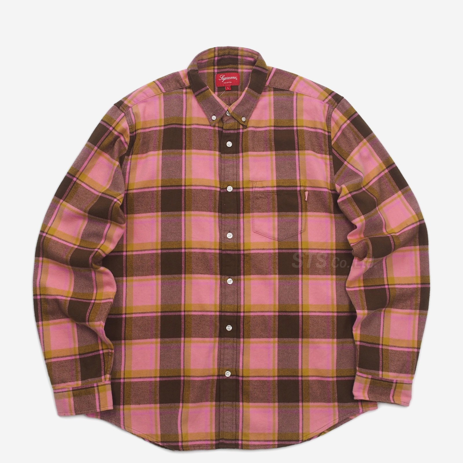 Supreme Plaid Flannel Shirt 