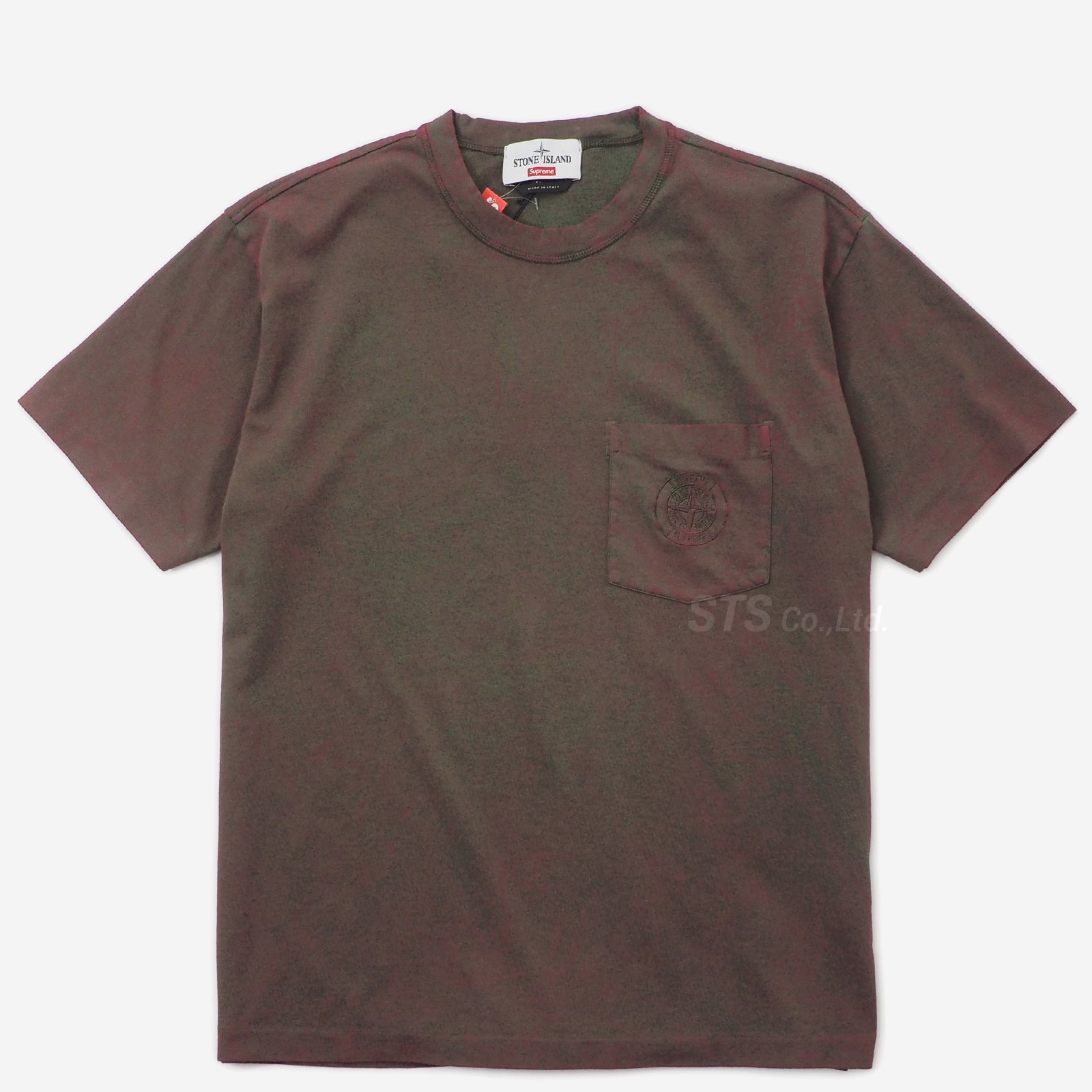 supreme stone island  pocket teeTシャツ/カットソー(半袖/袖なし)