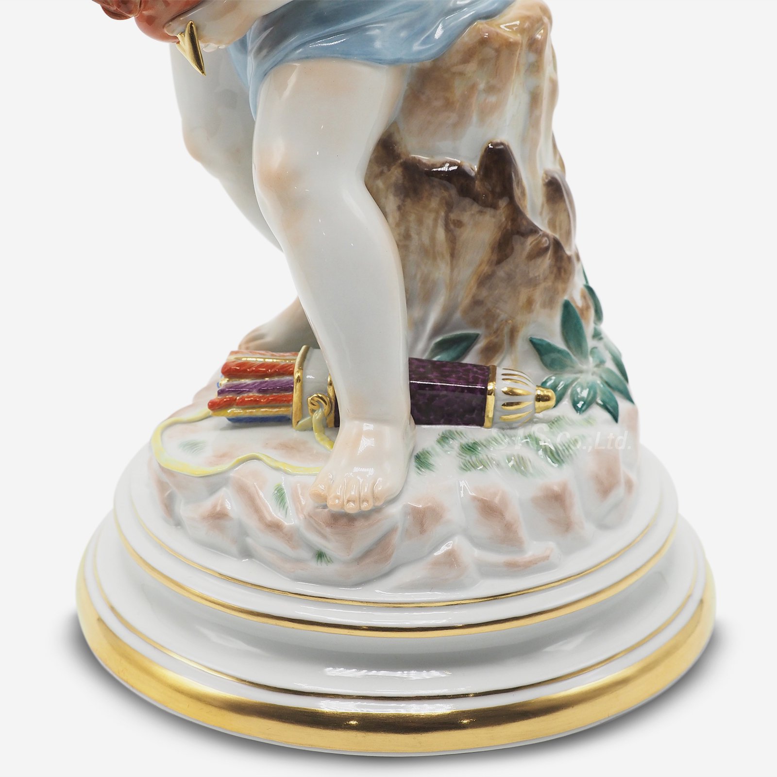 Supreme/Meissen Hand-Painted Porcelain Cupid Figurine - UG.SHAFT