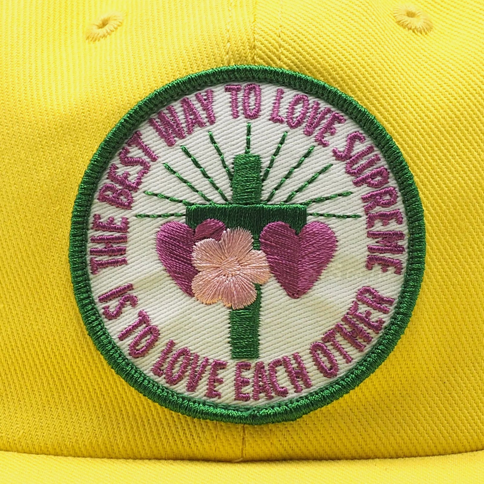 Supreme Love Each Other 6-panel 黒 新品未使用
