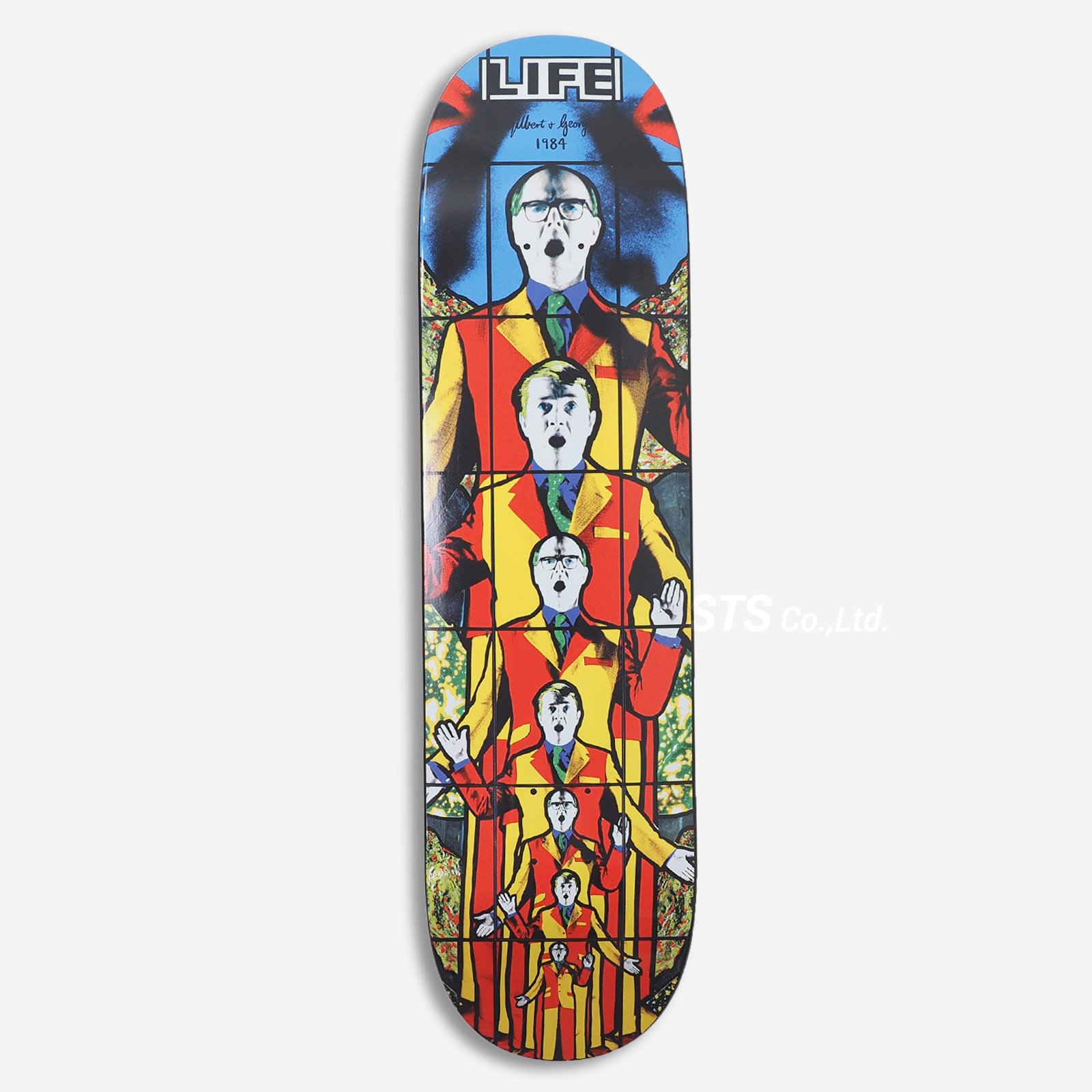 supreme Gilbert & George Life Skateboard