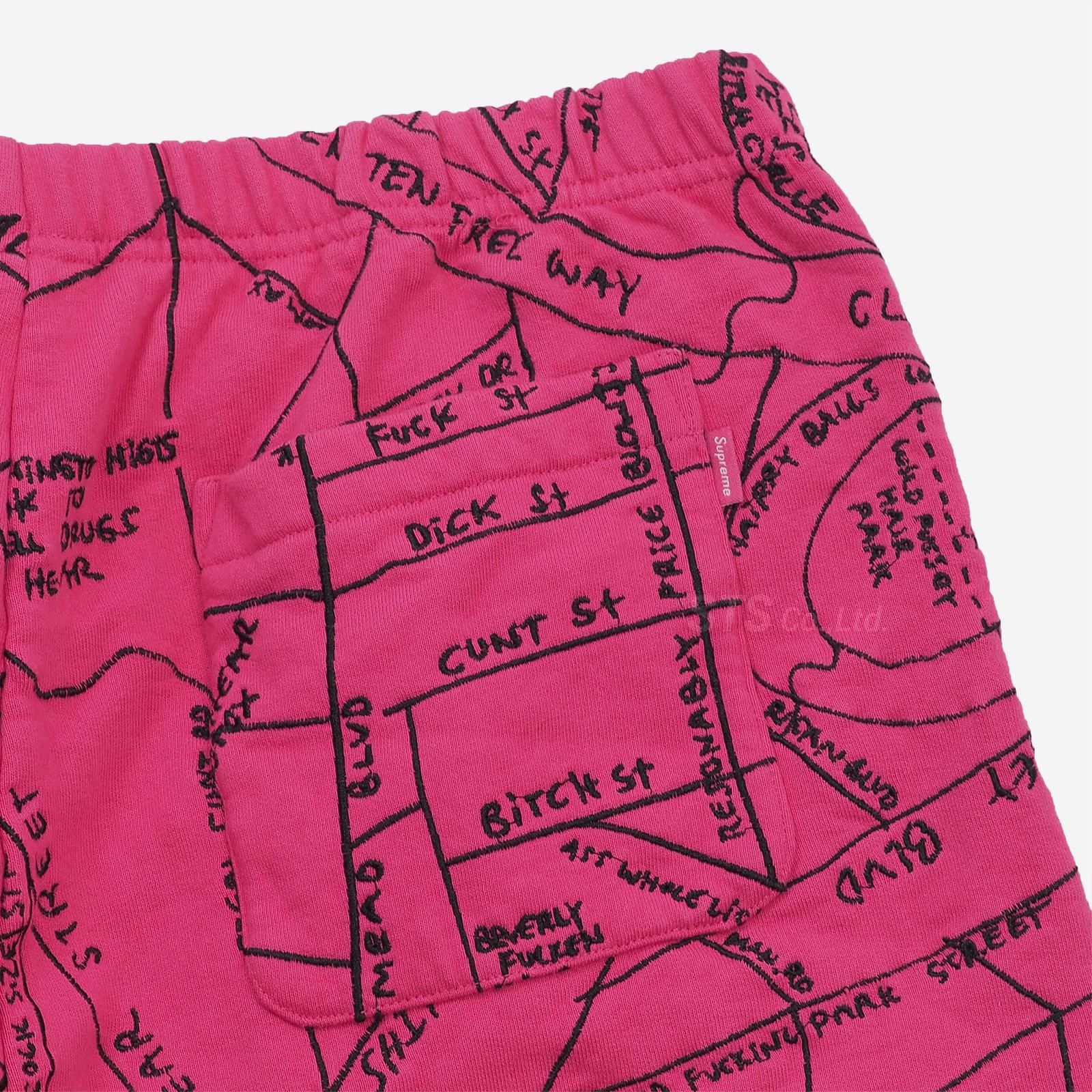 ウェア Supreme Gonz Embroidered Map Sweatshort Supreme - Gonz Embroidered Map Sweatshort - UG.SHAFT