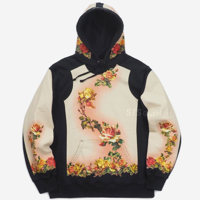 Supreme/Jean Paul Gaultier Floral Print Hooded Sweatshirt