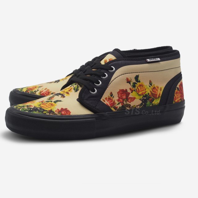 Supreme/Vans Jean Paul Gaultier Floral Print Chukka Pro