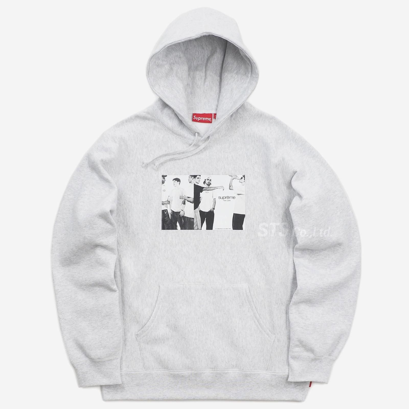 supreme classic ad hooded sweatshirt