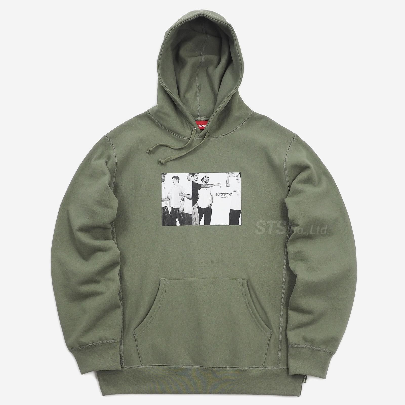 【新品M】Supreme Classic Ad Hooded 黒