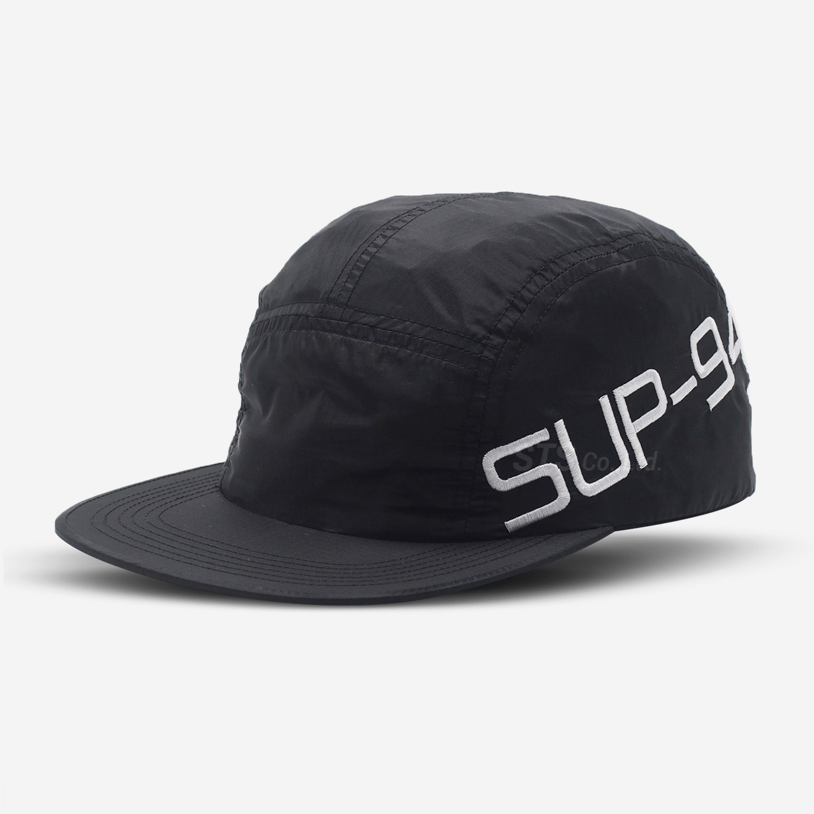 SUPREME Side Logo Camp Cap Black帽子