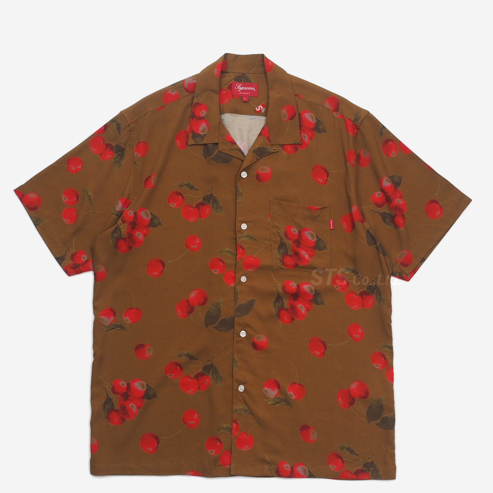 Supreme - Cherry Rayon S/S Shirt - UG.SHAFT