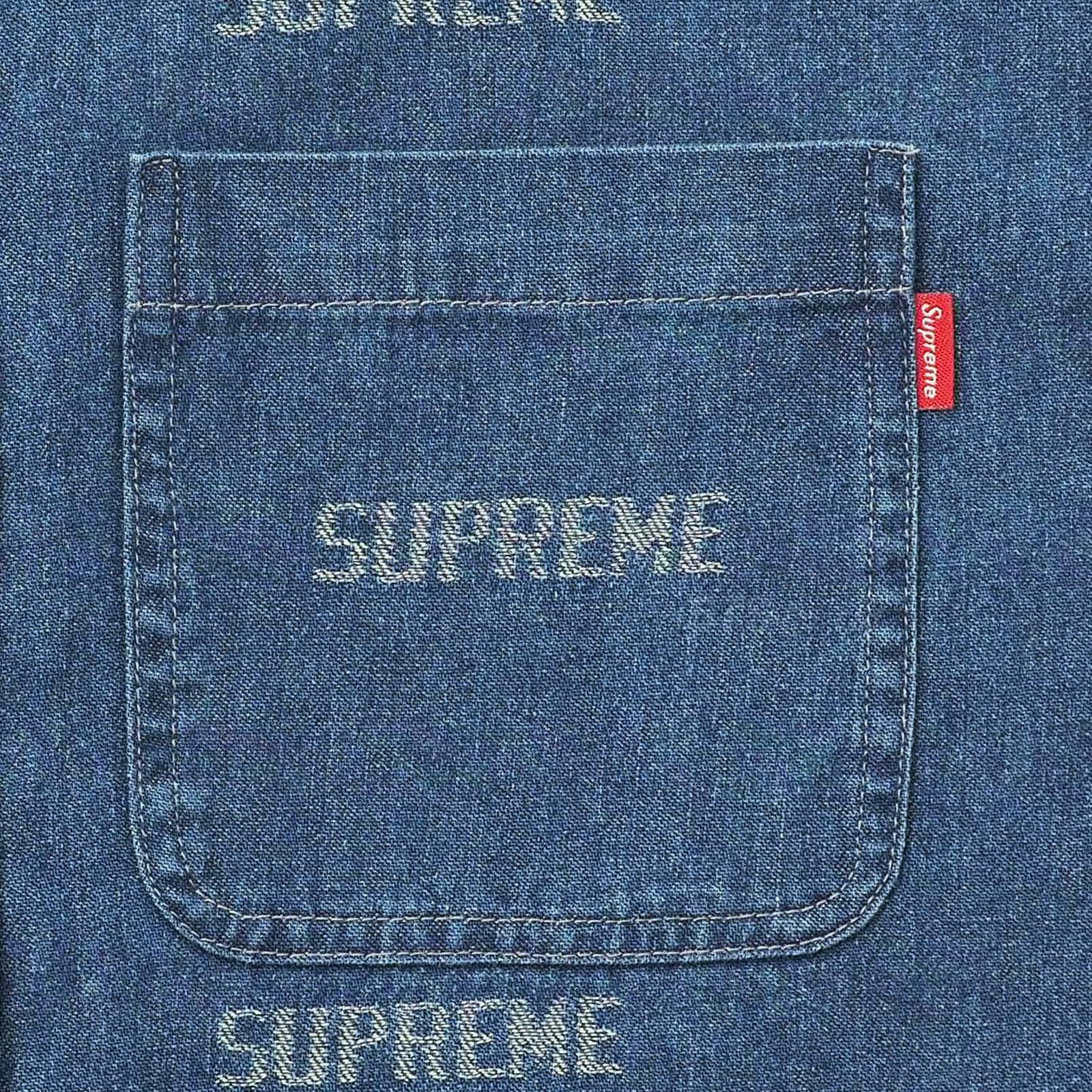 Supreme - Logo Denim Shirt - UG.SHAFT